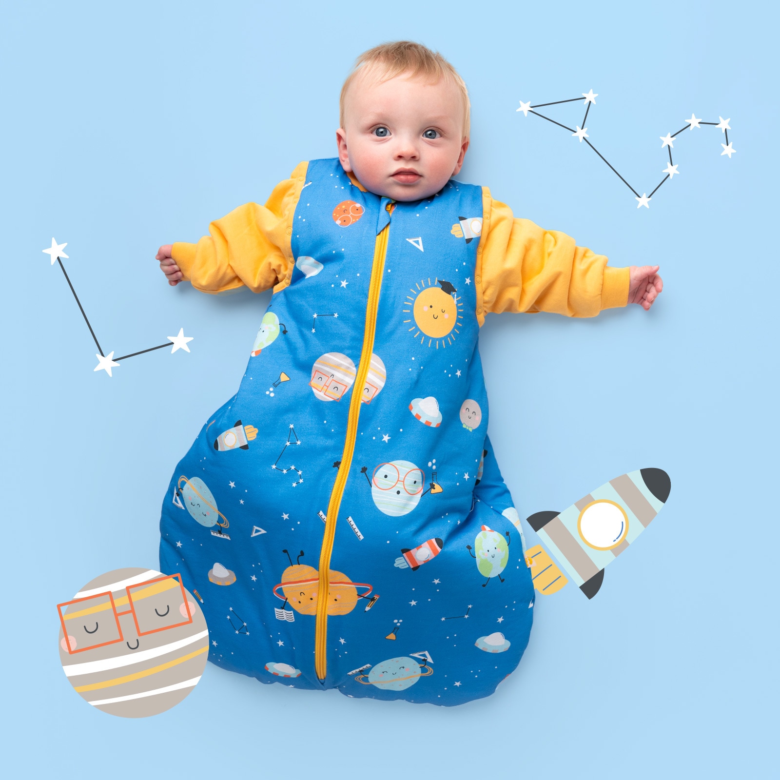 Schlummersack Babyschlafsack »Schlafsack ohne Füßen 1.0 Tog«