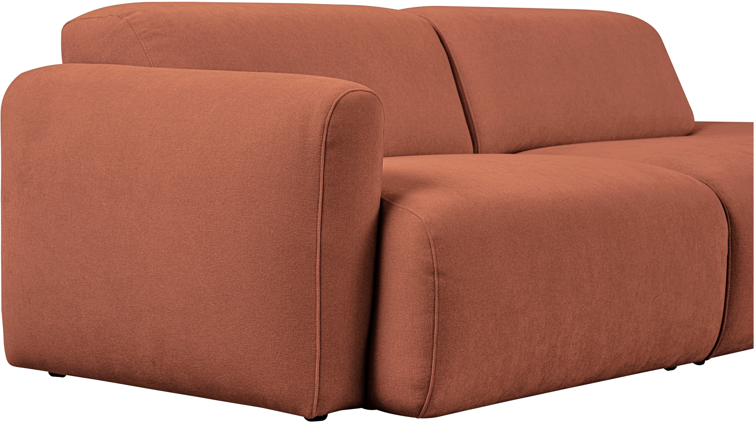 andas 2-Sitzer »Myrland«, Breite 220 cm, Chenille, Easy Clean Stoff, mit Kaltschaum