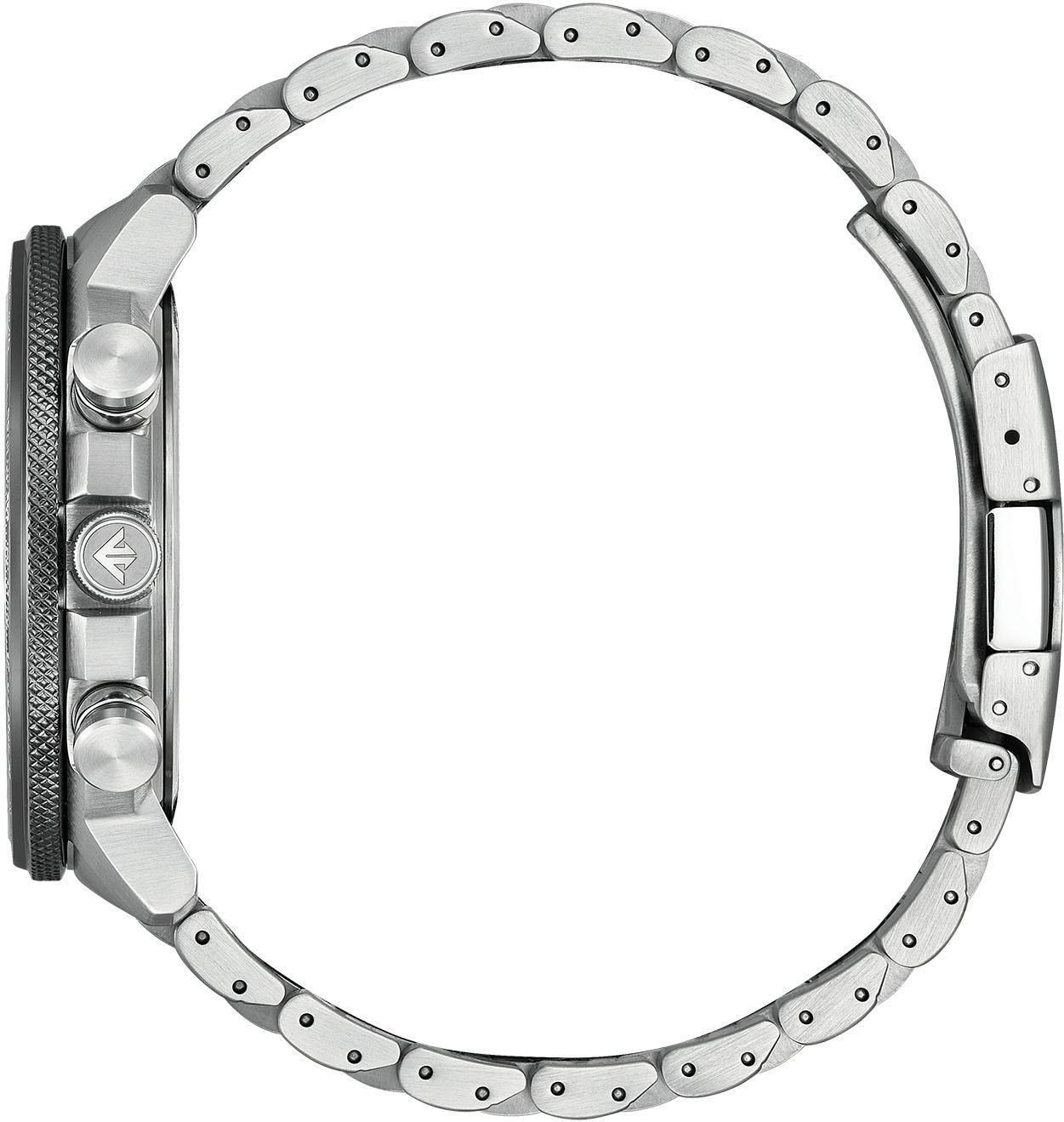 Citizen Funk-Multifunktionsuhr »Promaster Geo Trekker«, Armbanduhr, Solar, Herrenuhr, Edelstahlarmband, analog