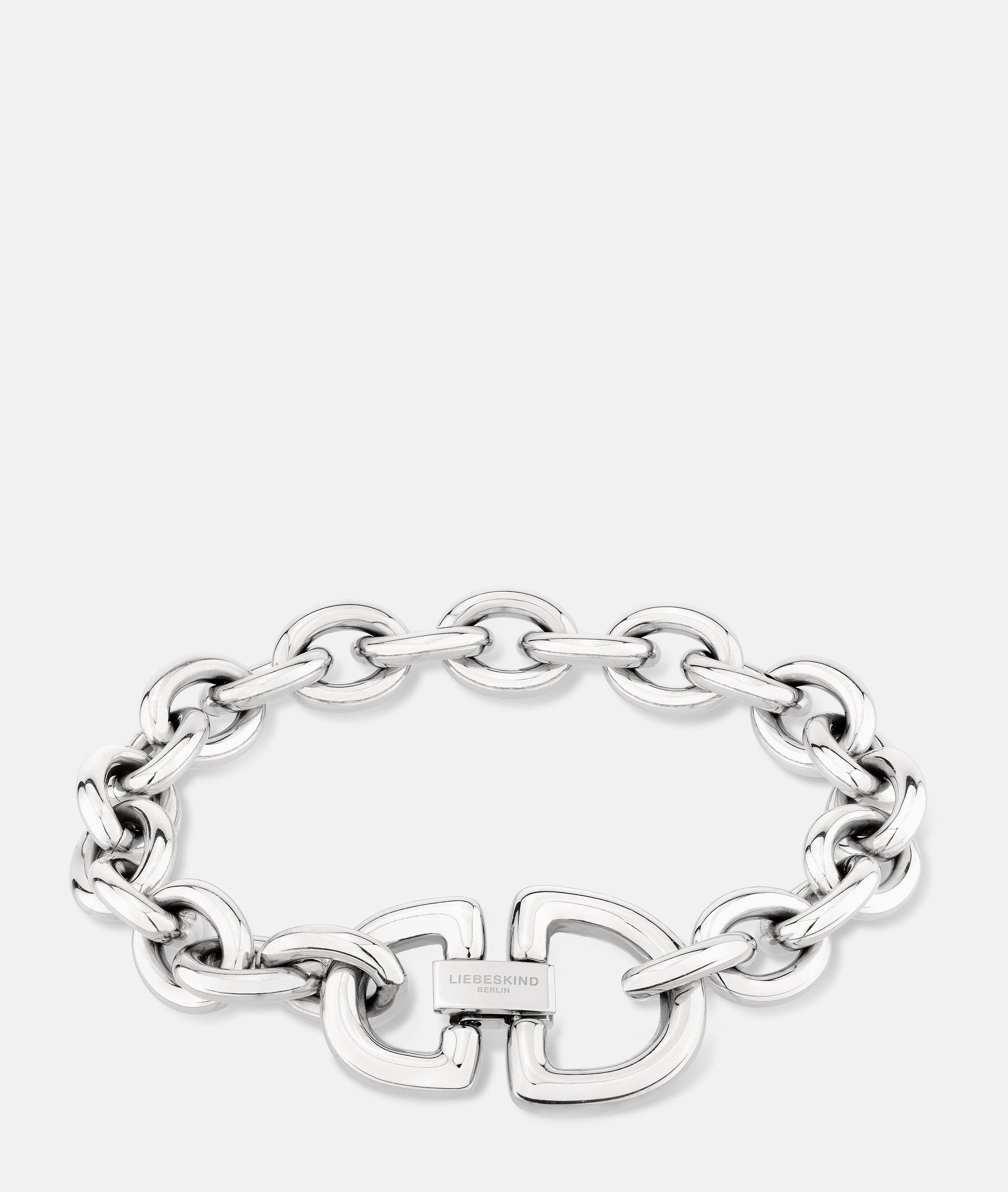 Liebeskind Berlin Armband »Schmuck Geschenk Edelstahl Armkette The D-Link Statement«