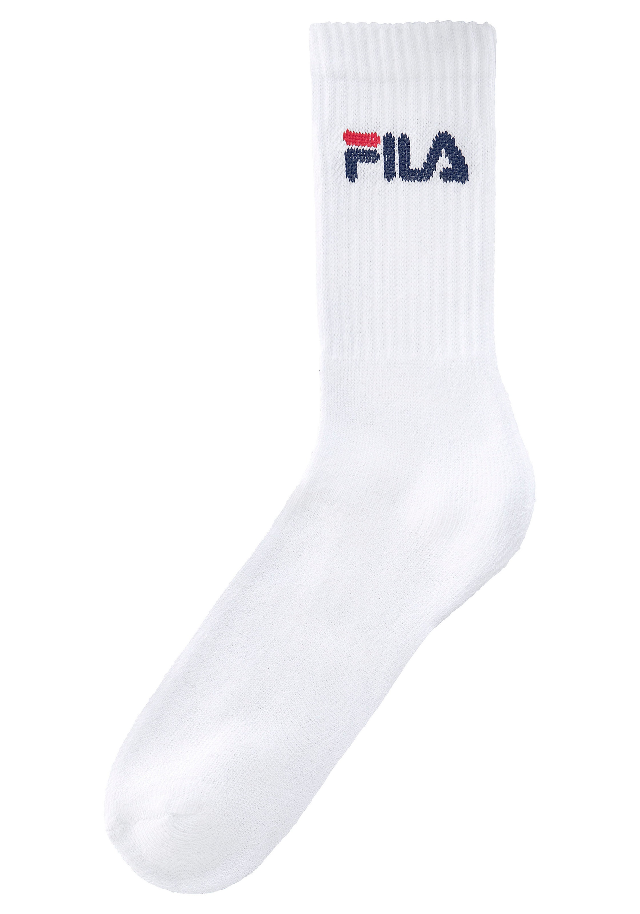 Fila Tennissocken, (6er Pack), mit eingestricktem Logo