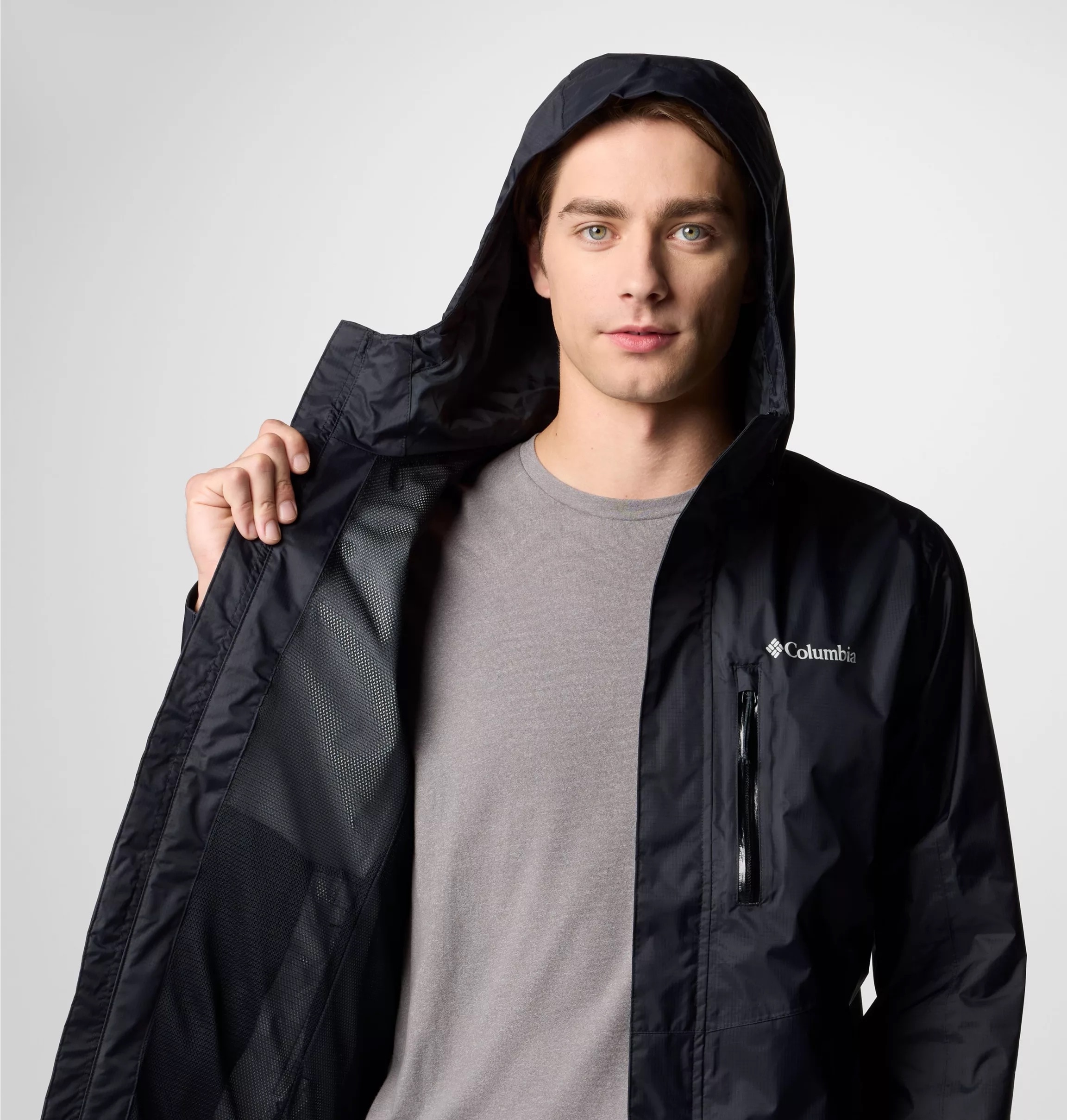 Columbia Regenjacke »POURING ADVENTURE III JACKET«, (1 St.)