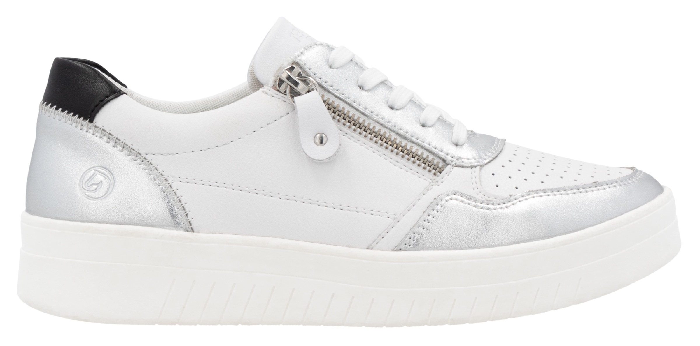 Remonte Plateausneaker, Freizeitschuh, Halbschuh, Schnürschuh mit Schaftrandpolsterung