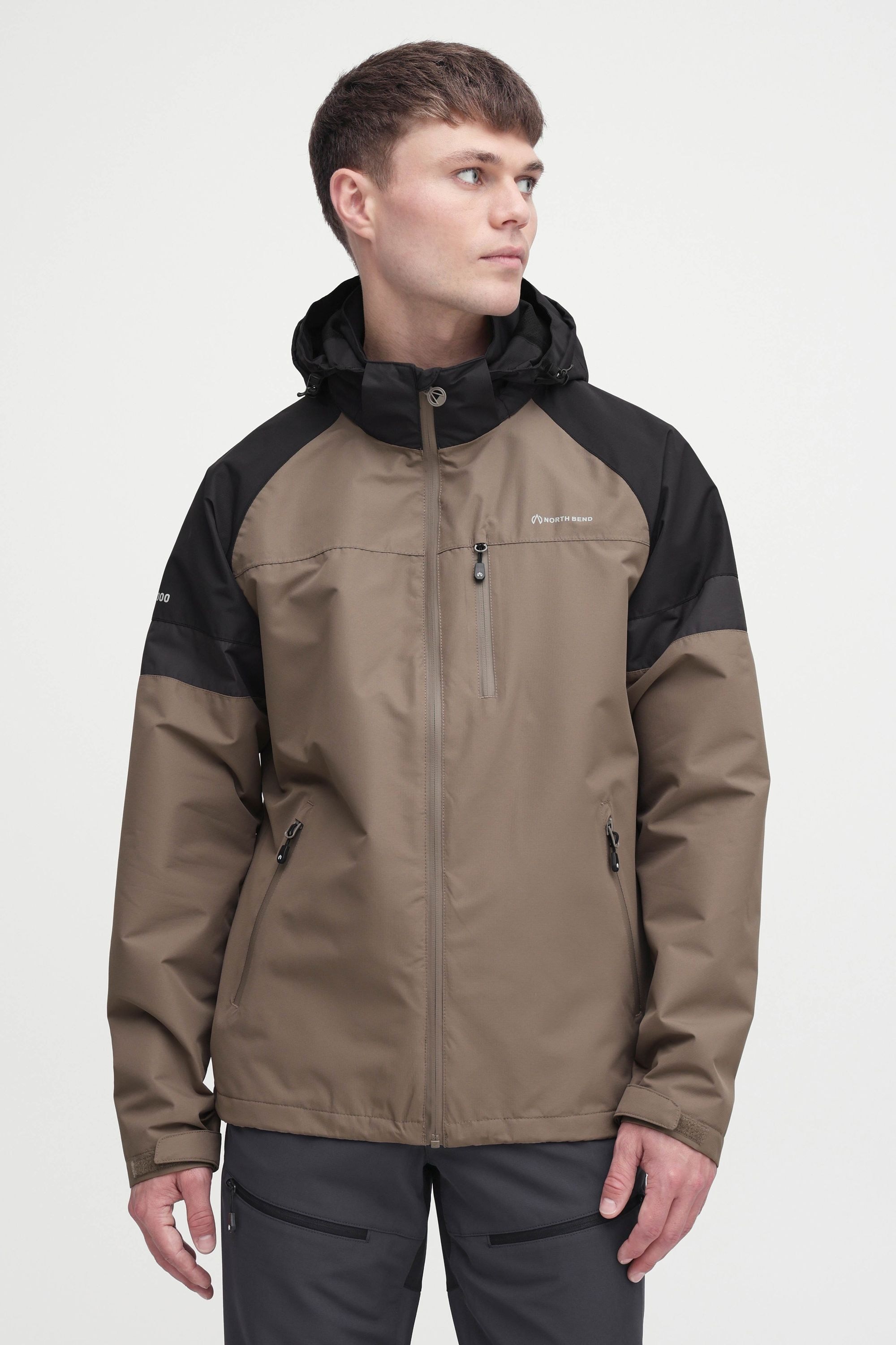 North Bend Funktionsjacke »Funktionsjacke NBTompkins M W-PRO 10.000 mit wasserdichter Beschichtung«