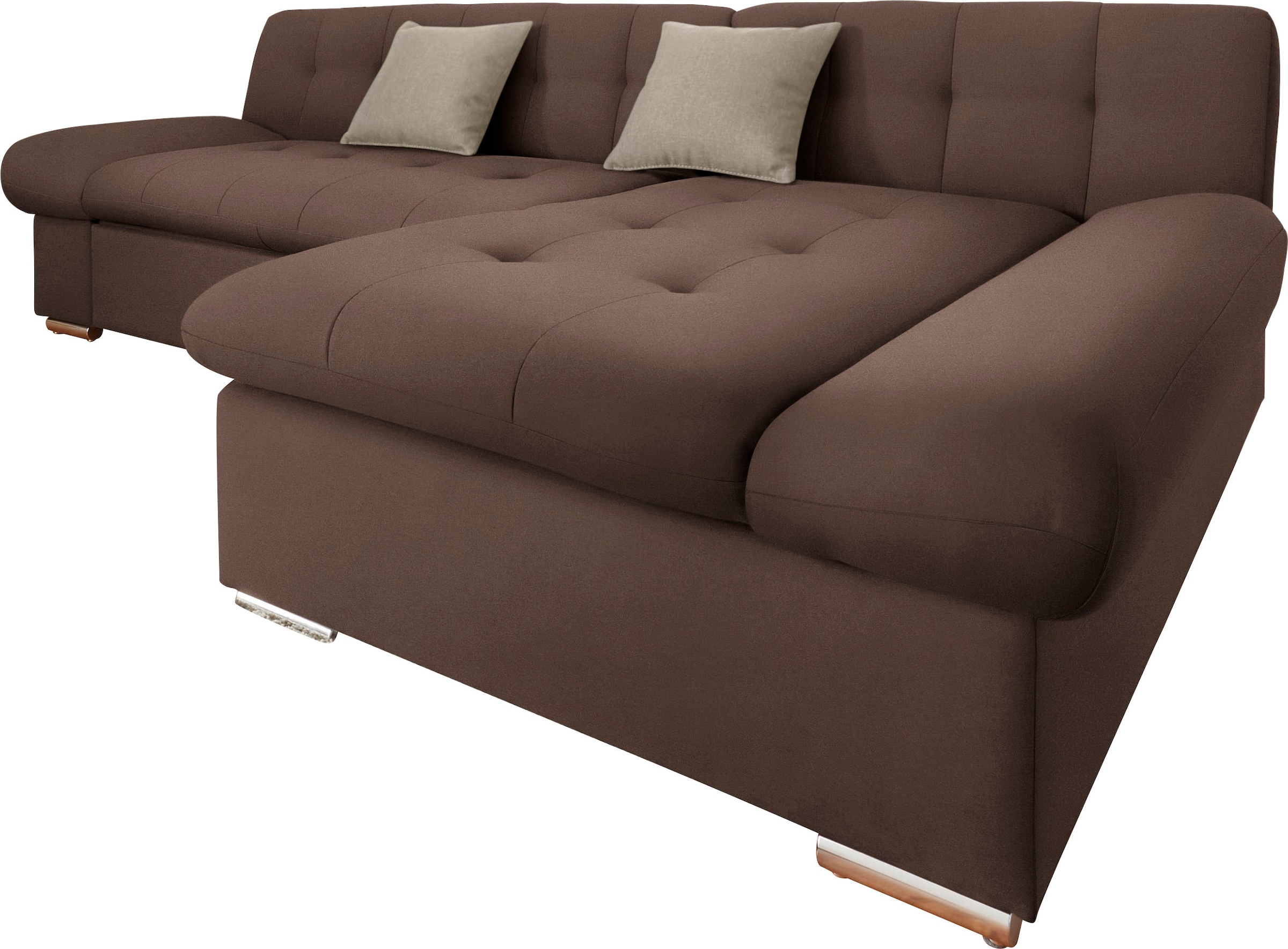 TRENDMANUFAKTUR Ecksofa »Reggae II, L-Form«, wahlweise mit Bettfunktion