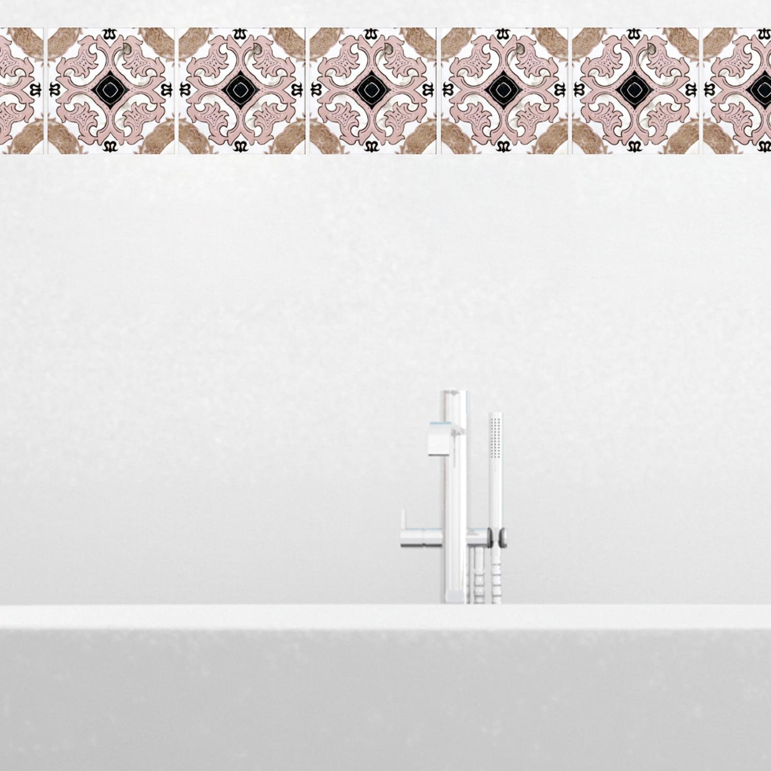 queence Fliesenaufkleber »Mosaik Muster« Stickerfliesen, selbstklebend, Sticker, 12er Set