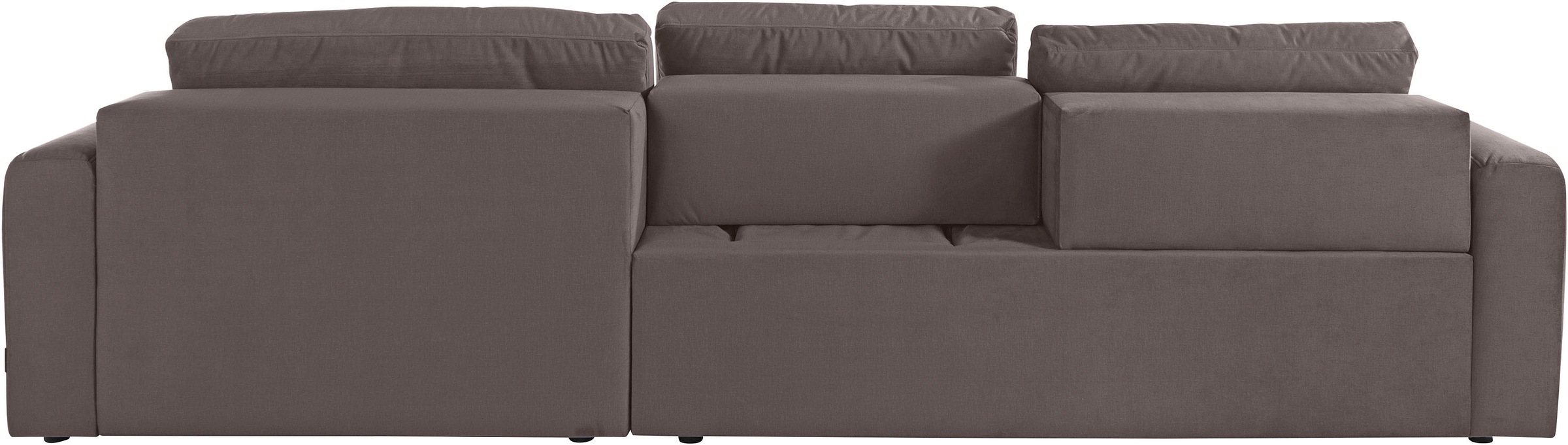 Places of Style Ecksofa »Bloomfield, L-Form«, extra tiefe Sitzfläche, wahlweise mit Sitztiefenverstellung