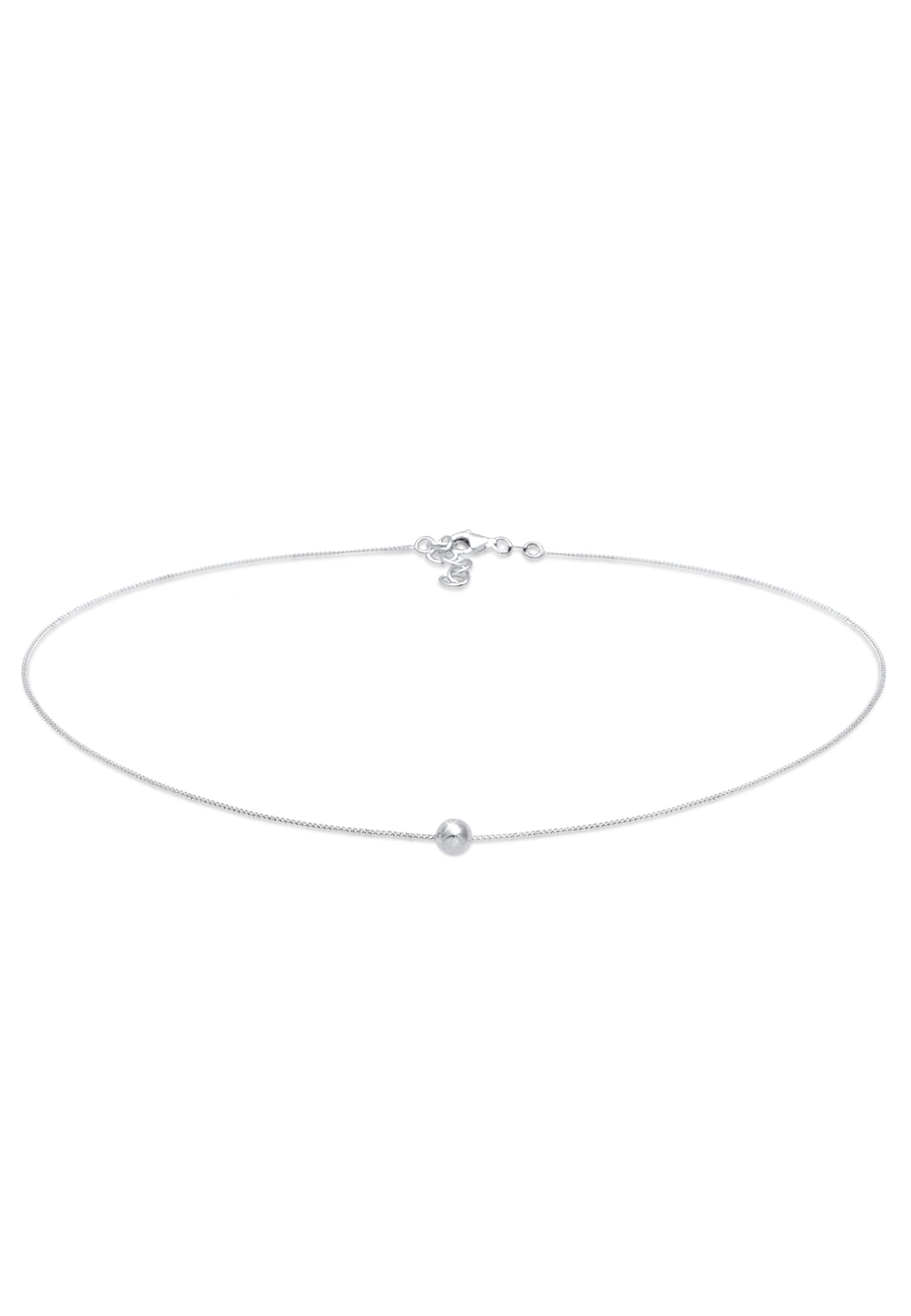 Choker »Halskette Choker Ball Kugel Geo 925 Silber«