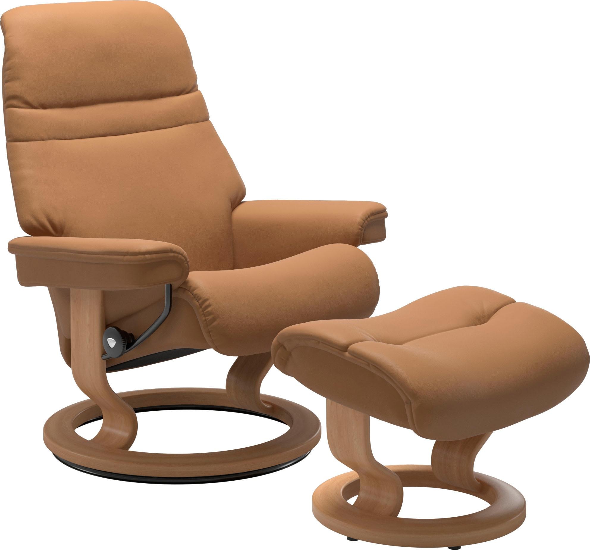 Stressless® Relaxsessel »Sunrise«, (Set, Relaxsessel mit Hocker), mit Classic Base,... kaufen