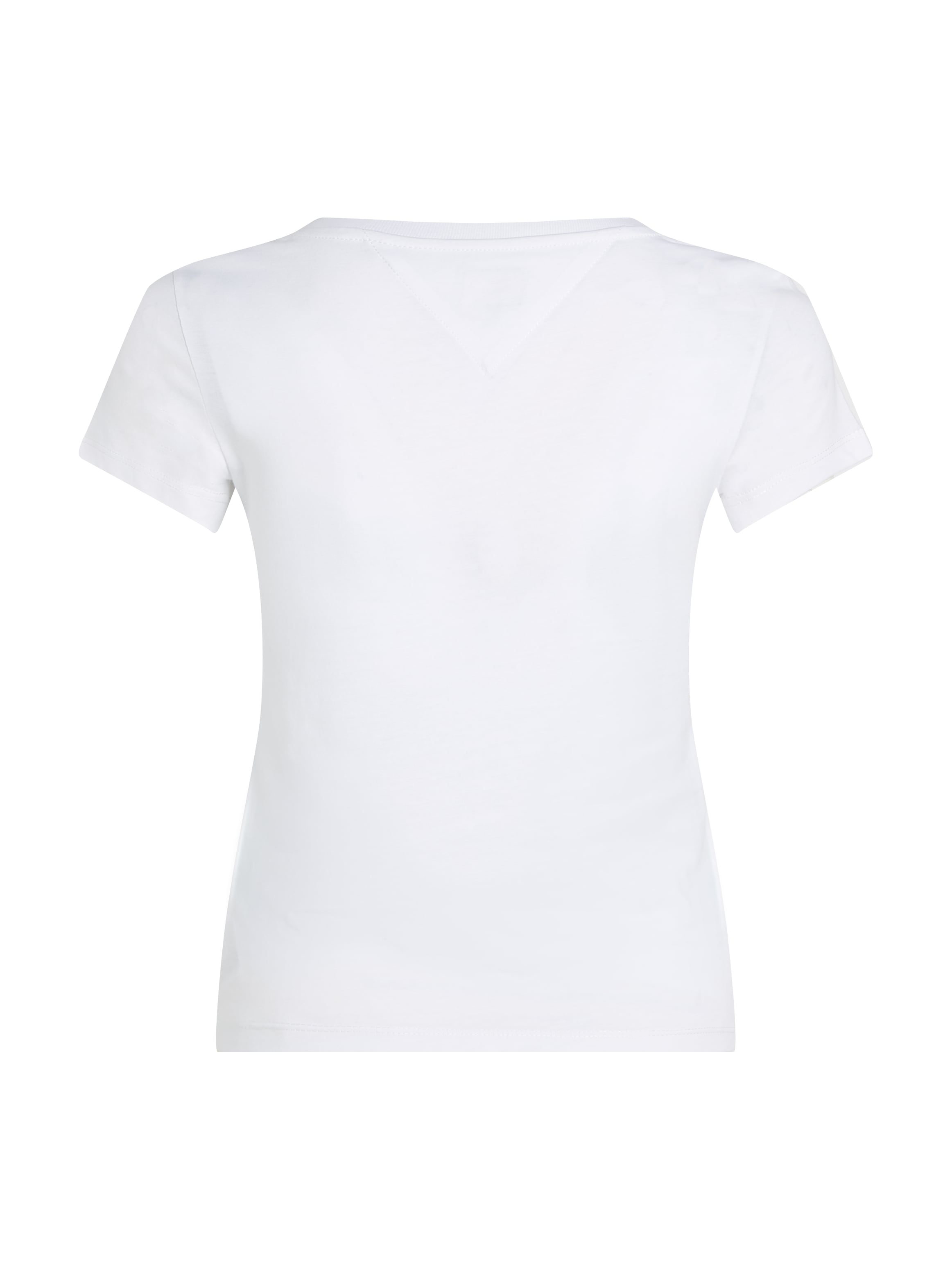 Tommy Jeans T-Shirt »TJW SLIM V-NECK TEE«, mit Logo-Stickerei
