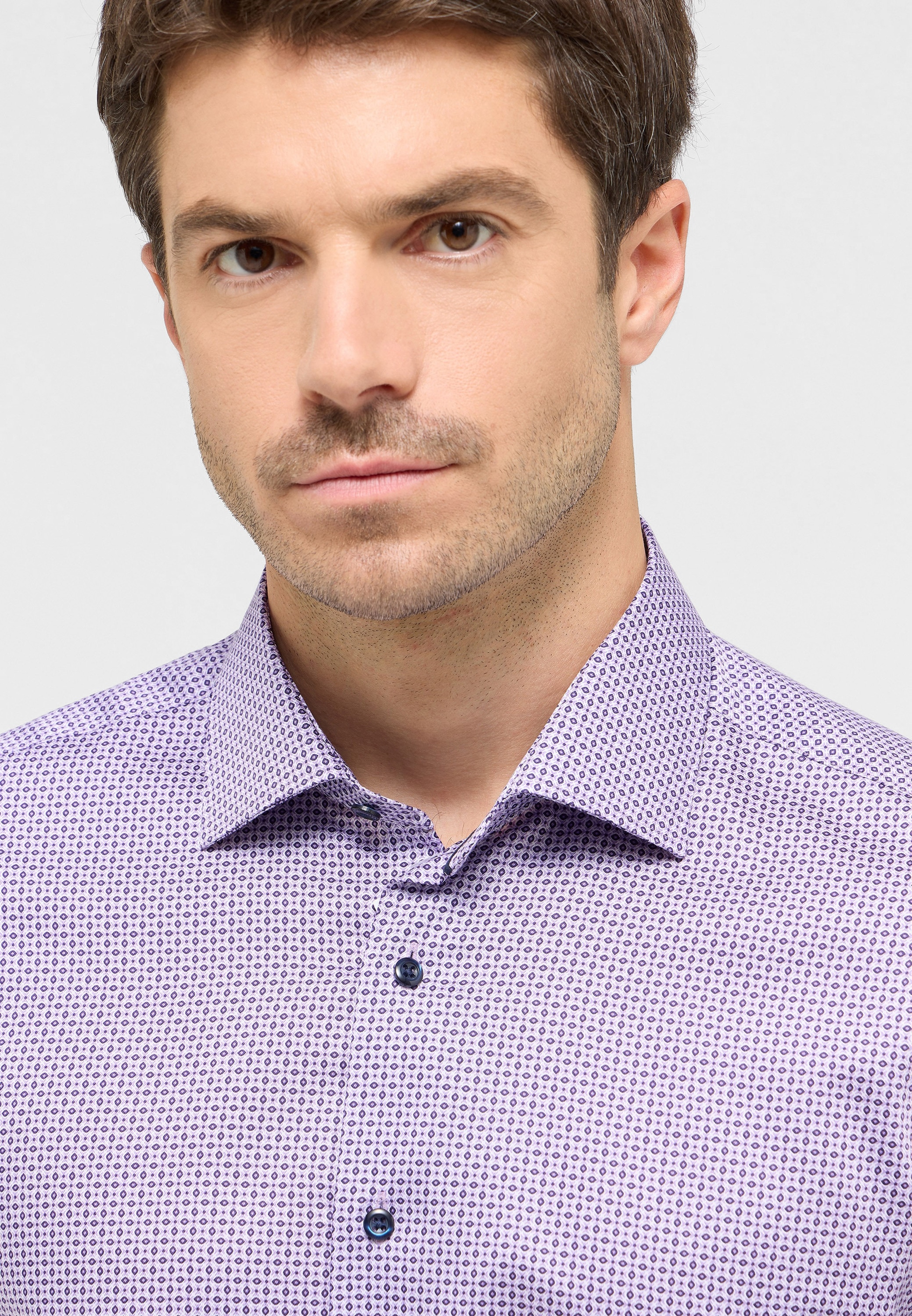 Eterna Langarmhemd »SLIM FIT«, NON IRON (bügelfrei)