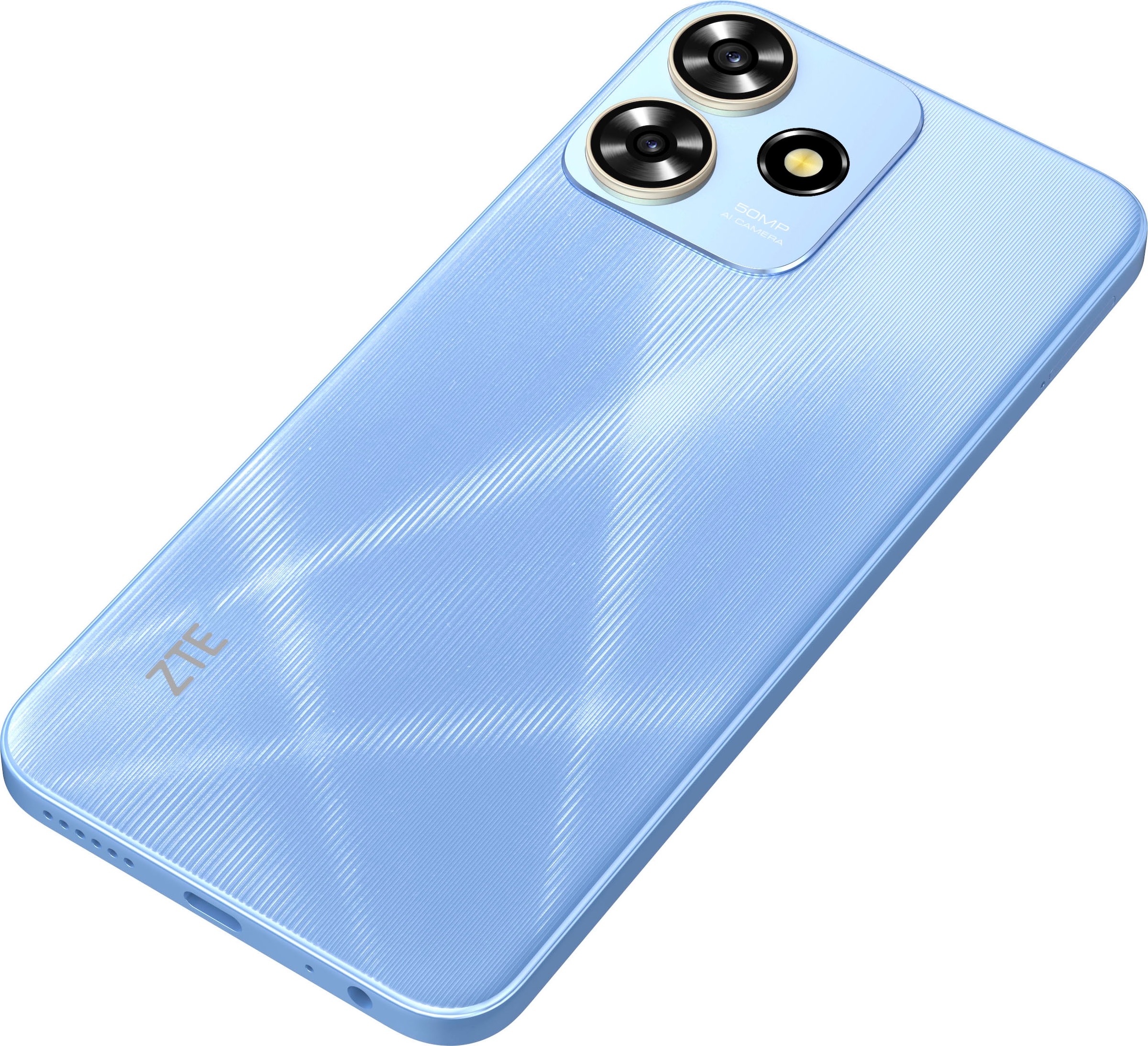 ZTE Smartphone »Blade A73«, blau, 16,76 cm/6,6 Zoll, 128 GB Speicherplatz, 50  MP Kamera ➥ 3 Jahre XXL Garantie | UNIVERSAL