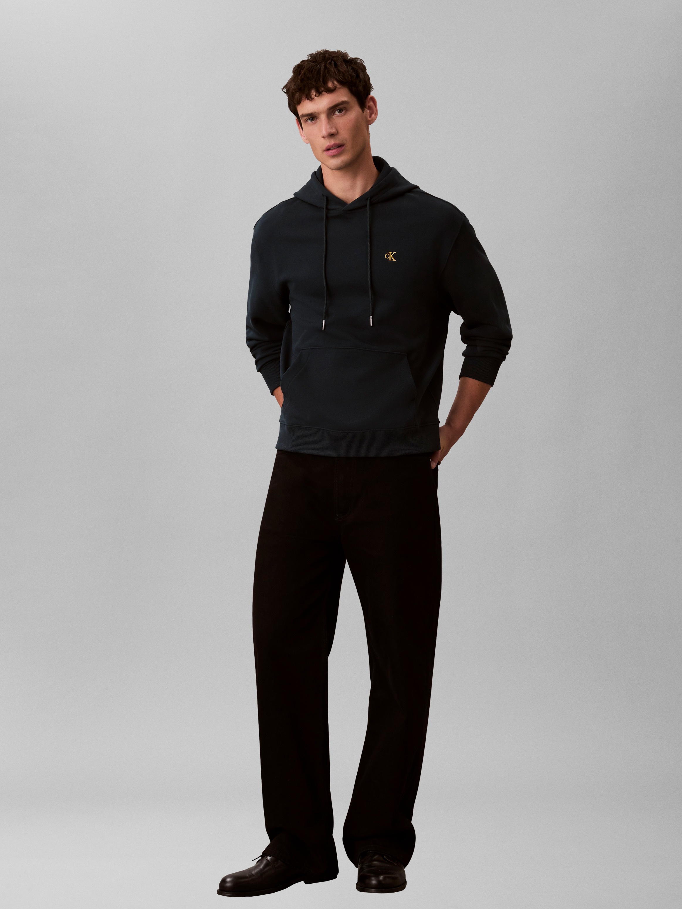 Calvin Klein Jeans Kapuzensweatshirt , Regular fit mit Rundhalsausschnitt
