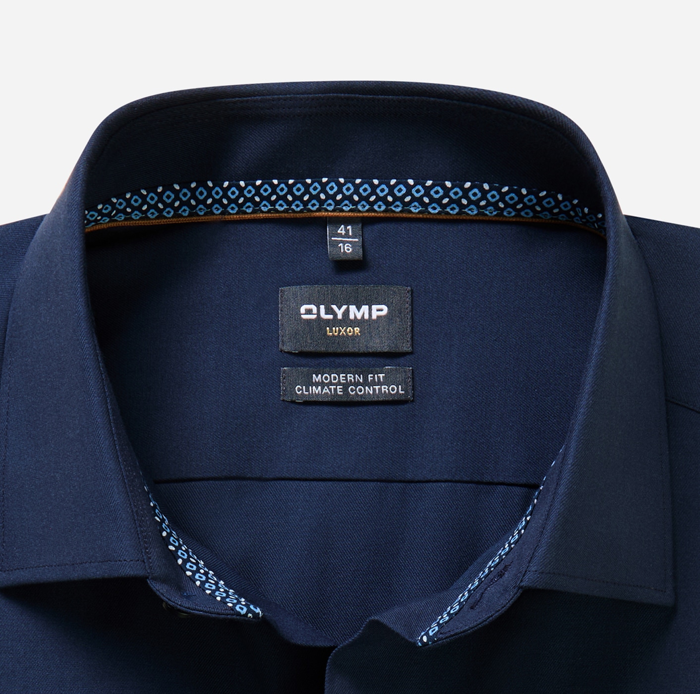 OLYMP Langarmhemd »Luxor« Businesshemd, modern fit, New Kentkragen, Climate Control