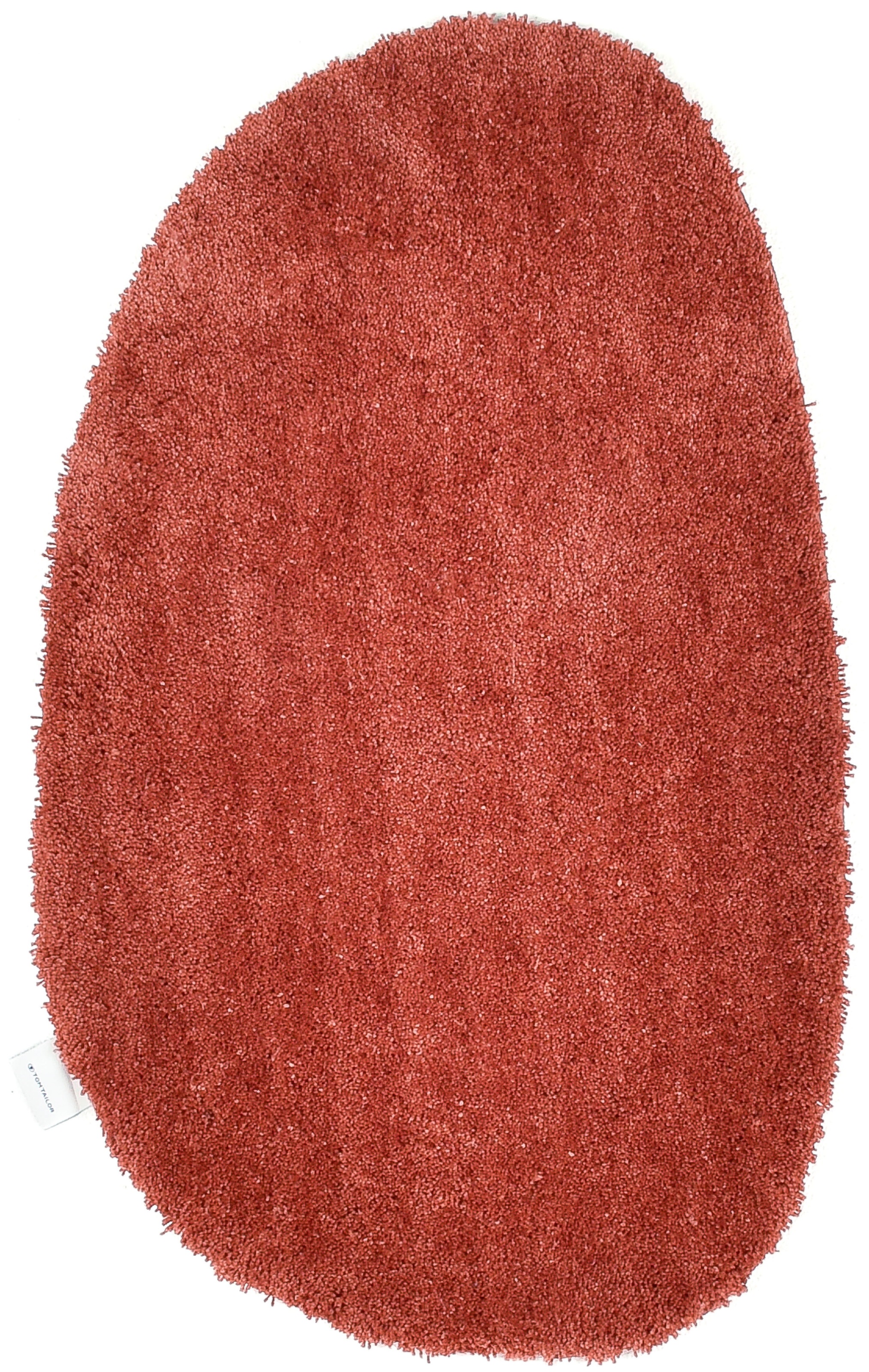 TOM TAILOR Badematte »Cozy Bath UNI«, rutschhemmend beschichtet, fußbodenheizungsgeeignet, Badteppich, Uni Farben, rechteckig, rund und oval erhältlich