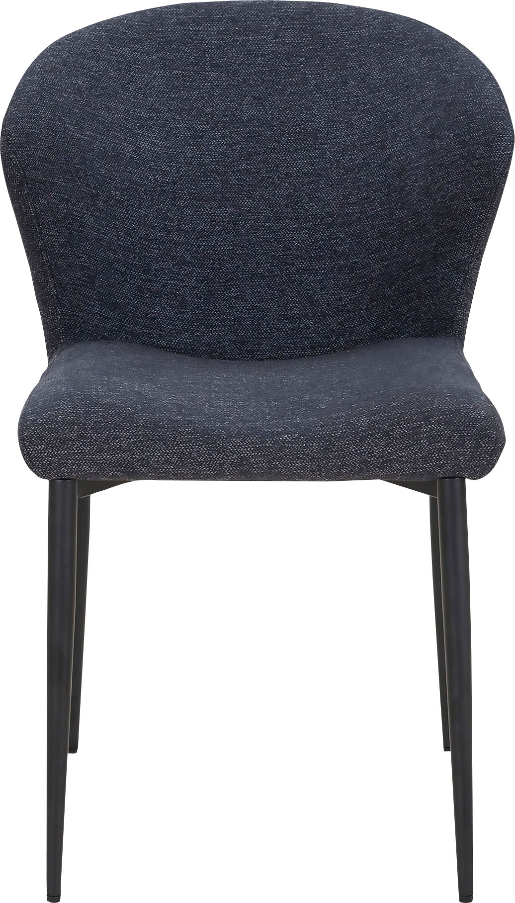 SalesFever Esszimmerstuhl »Dallas 2er-Set«, (Set), 2 St., Strukturstoff, mit Metallgestell, B 63, H 87, T 56 cm