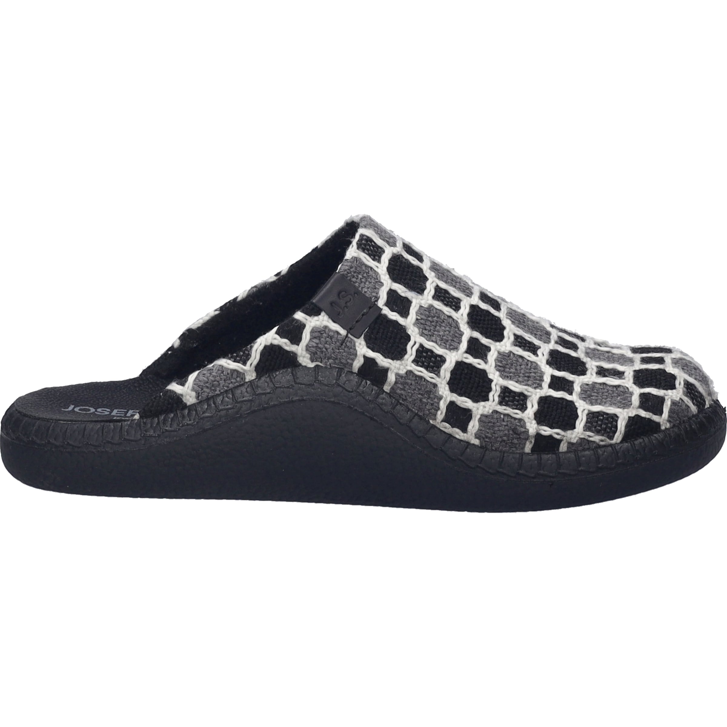 Josef Seibel Hausschuh »Monaco D 03, schwarz-multi«