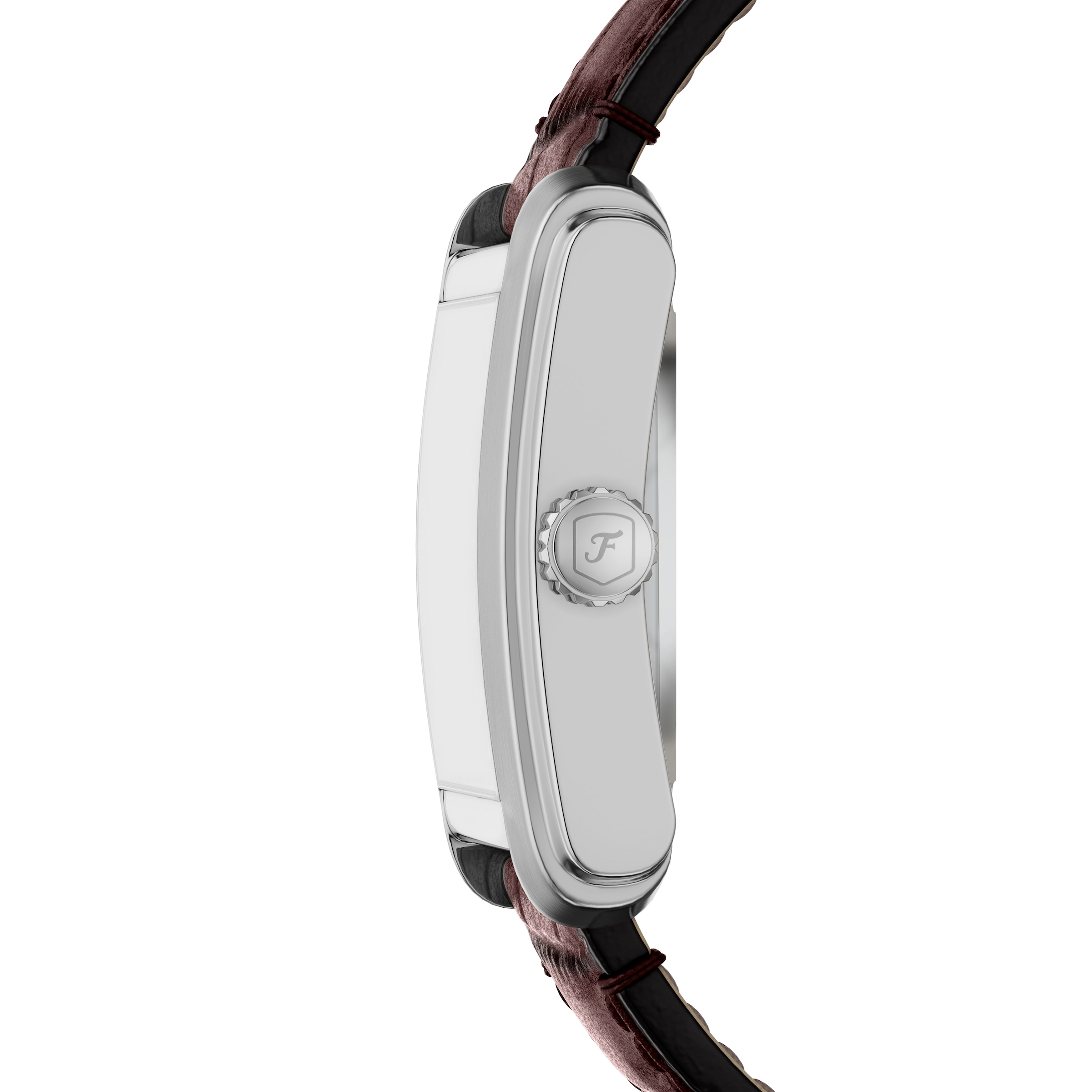 Fossil Automatikuhr »Carraway« Armbanduhr, Herrenuhr, Mechanische Uhr, Lederarmband, analog