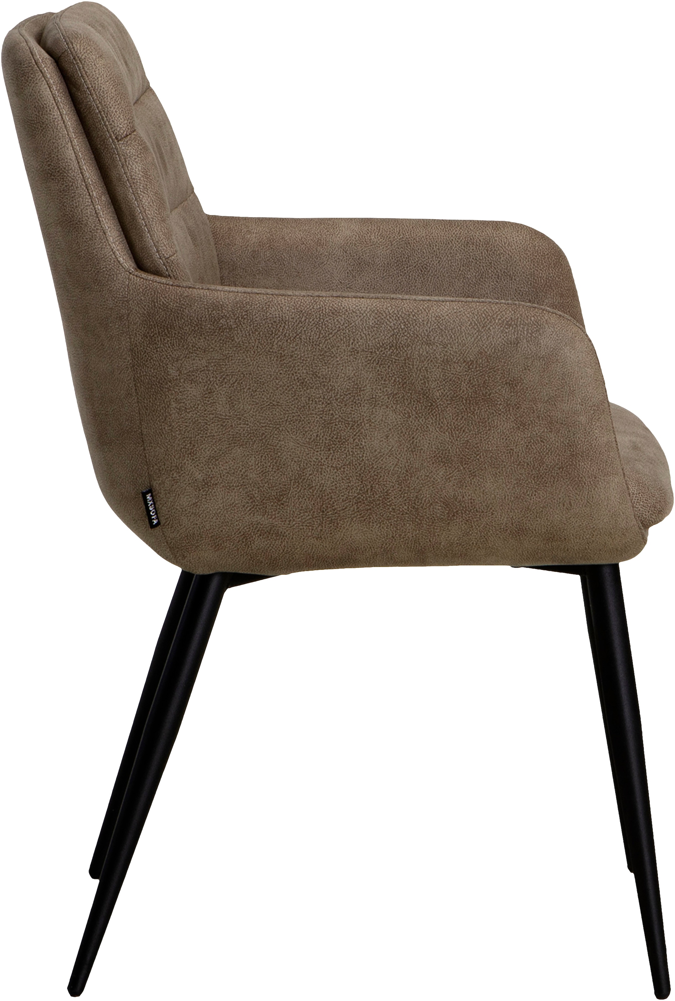 OMG Design Armlehnstuhl »Bailey« (Set) 1 Stk.Schalenstuhl, Esszimmerstuhl, pflegeleichter Bezug