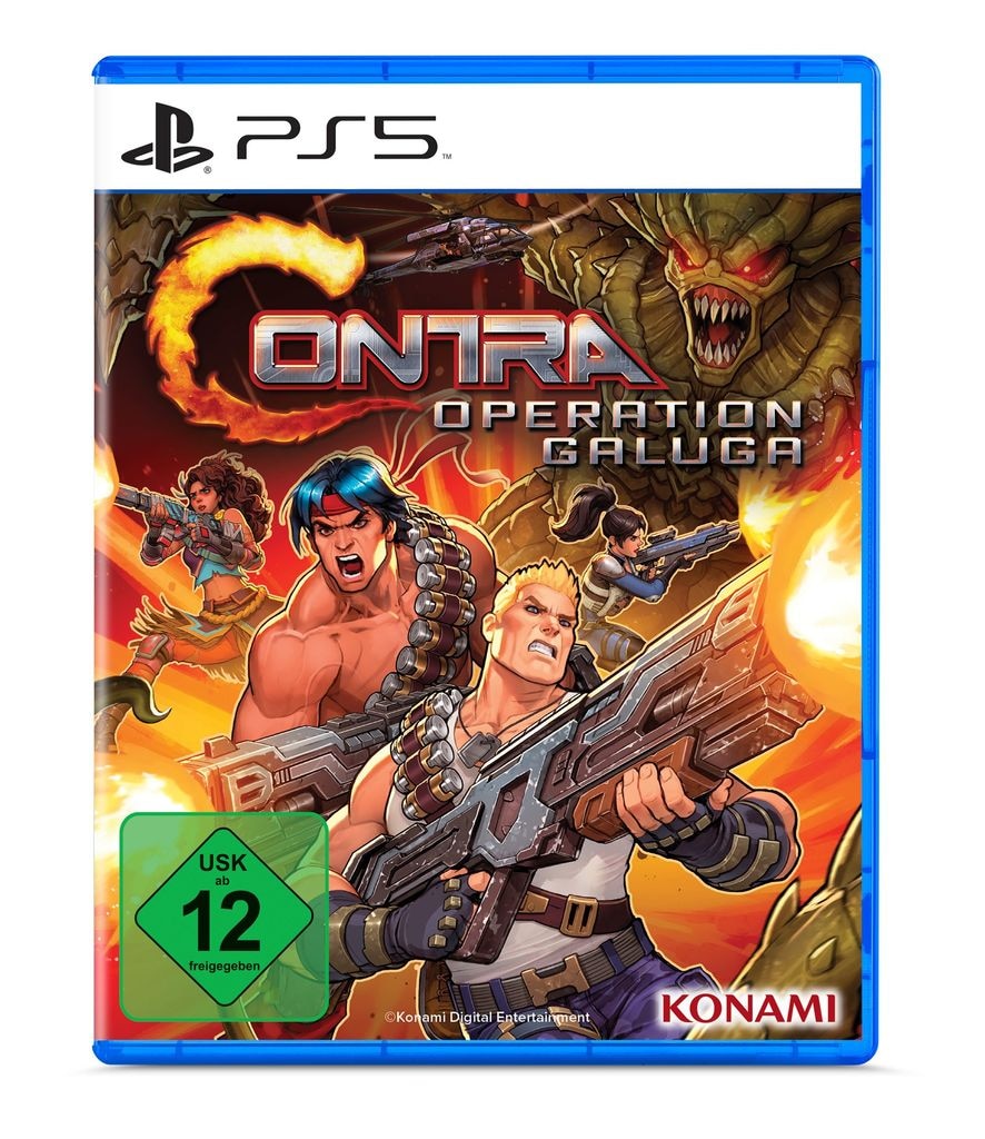 Konami Spielesoftware »Contra: Operation Galuga«, PlayStation 5