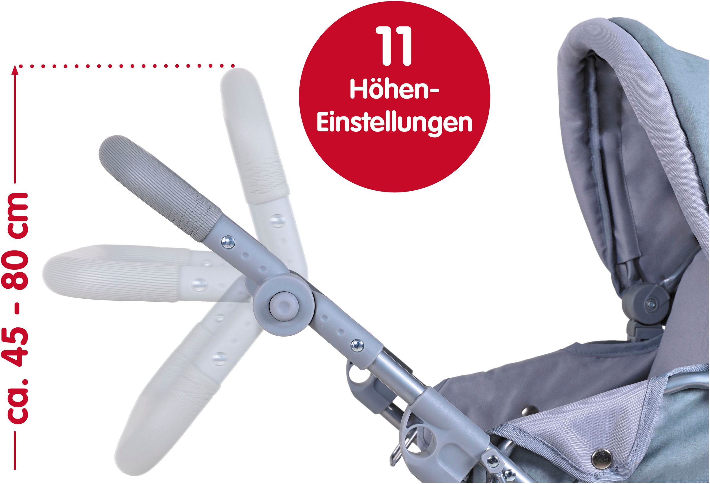 Knorrtoys® Kombi-Puppenwagen »Coco«