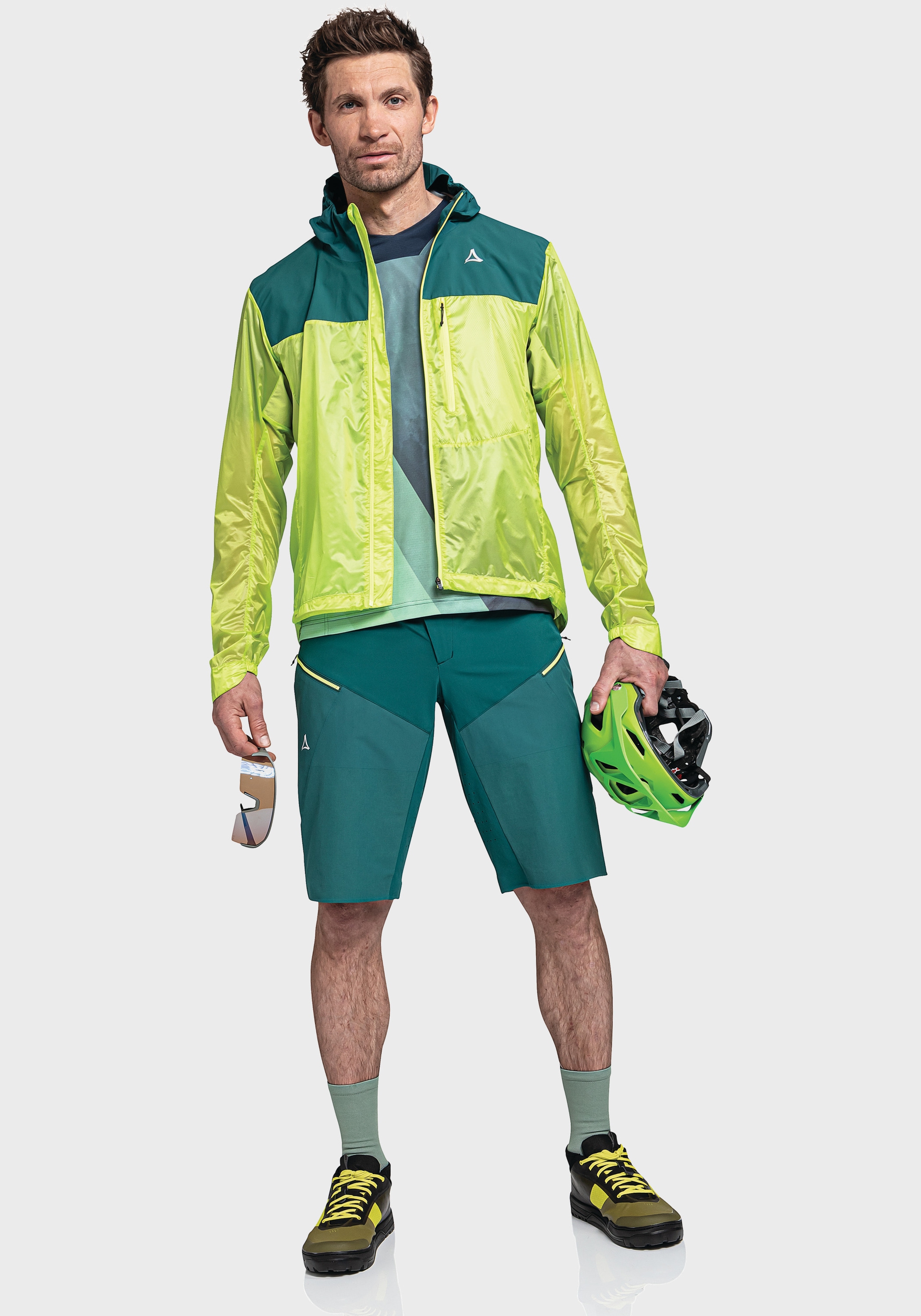 Schöffel Outdoorjacke »Hybrid Jkt Flow Trail M«, mit Kapuze