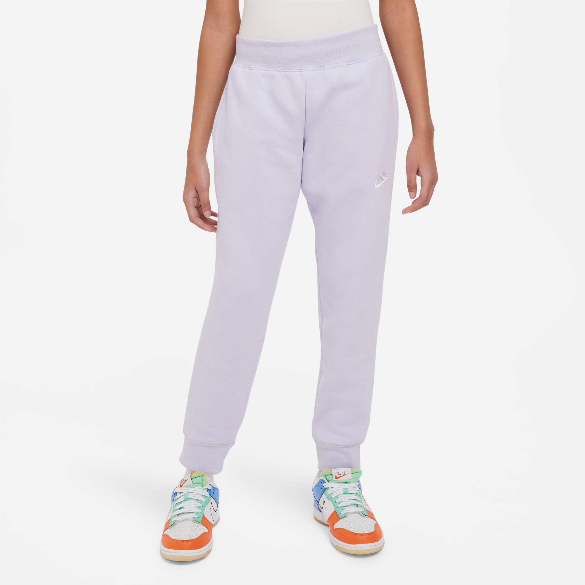 Nike Sportswear Jogginghose »Club Fleece Big Kids' (Girls') Pants«, Jogginghose für Kinder aus weichem French Terry Material