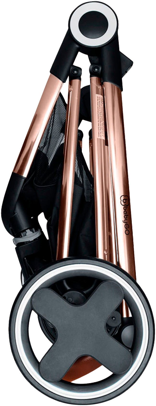 BabyGo Kombi-Kinderwagen »Halime 3in1«, inklusive Babywanne, Babyschale, Regenhaube & Wickeltasche