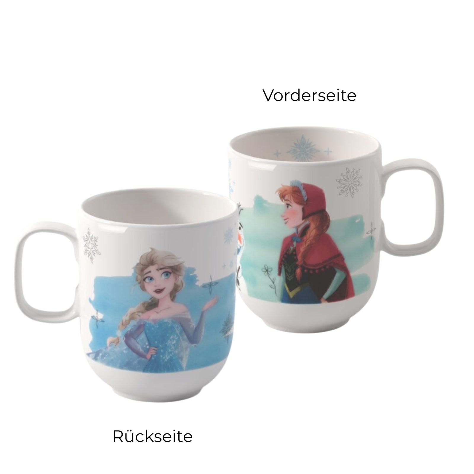 Villeroy & Boch Kindergeschirr-Set »Kindergeschirr-Set Disney Frozen 3er Set bunt« Spülmaschinenfest, Mikrowellensicher