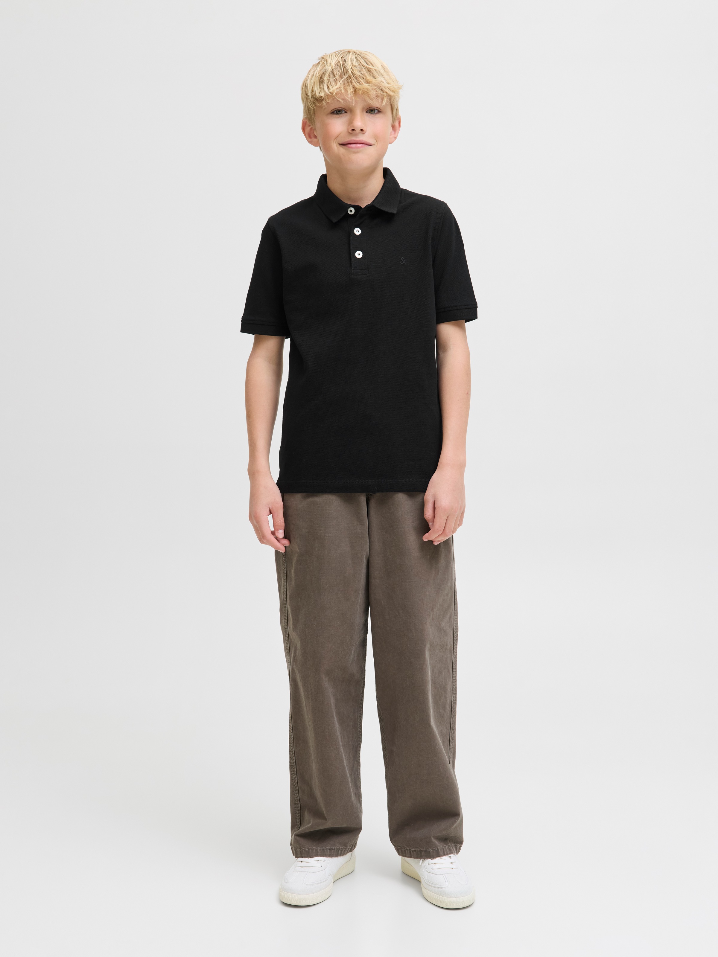 Jack & Jones Junior Poloshirt »JJEPAULOS POLO SS NOOS JNR«