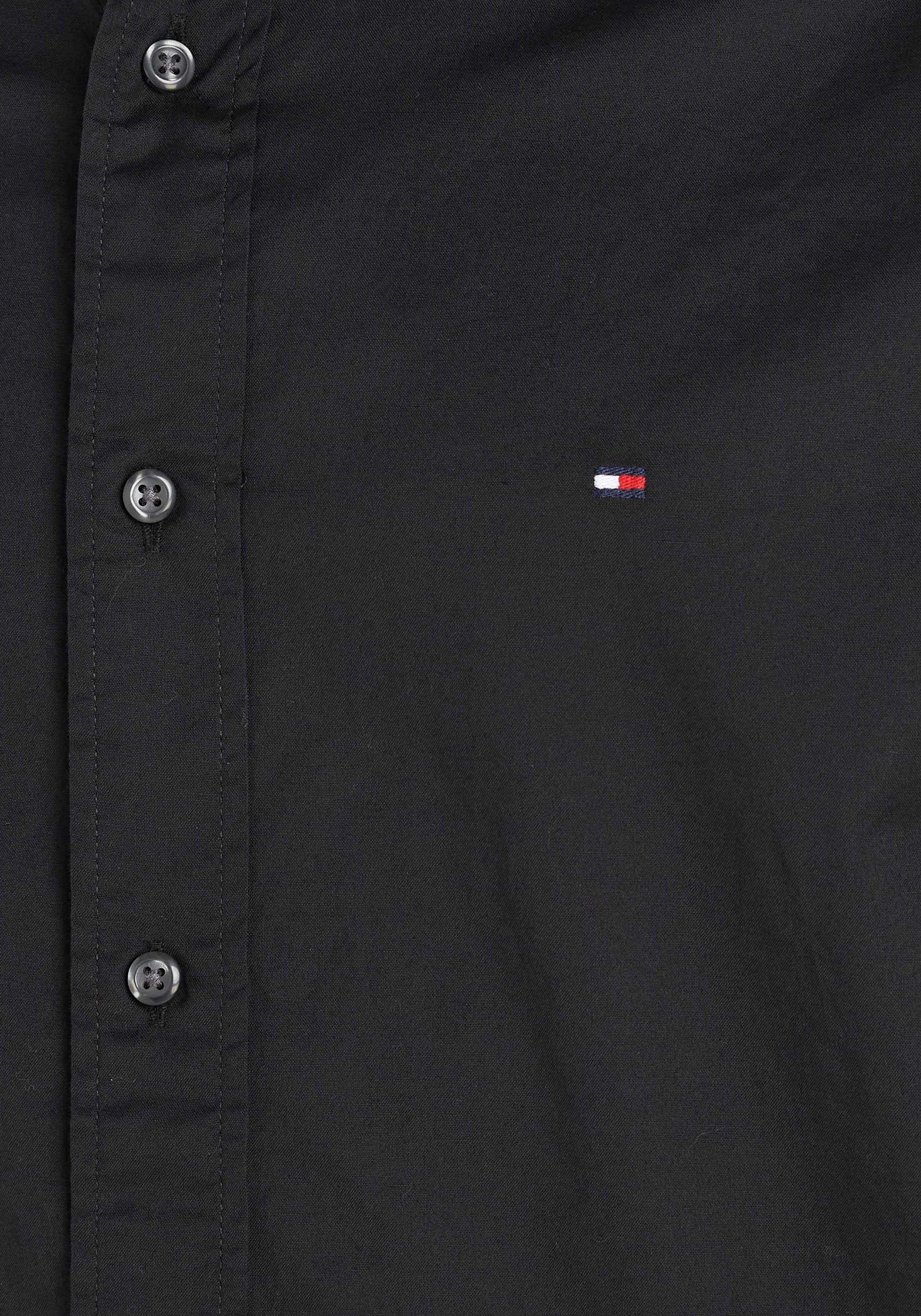 Tommy Hilfiger Langarmhemd »LA-Hemd Flex Poplin«