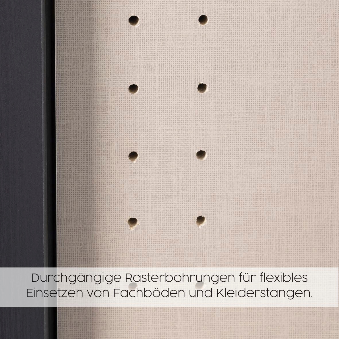rauch Drehtürenschrank »Kleiderschrank Schrank Garderobe Garderobenschrank Stauraumwunder MODI«, optional mit Spiegel MADE IN GERMANY