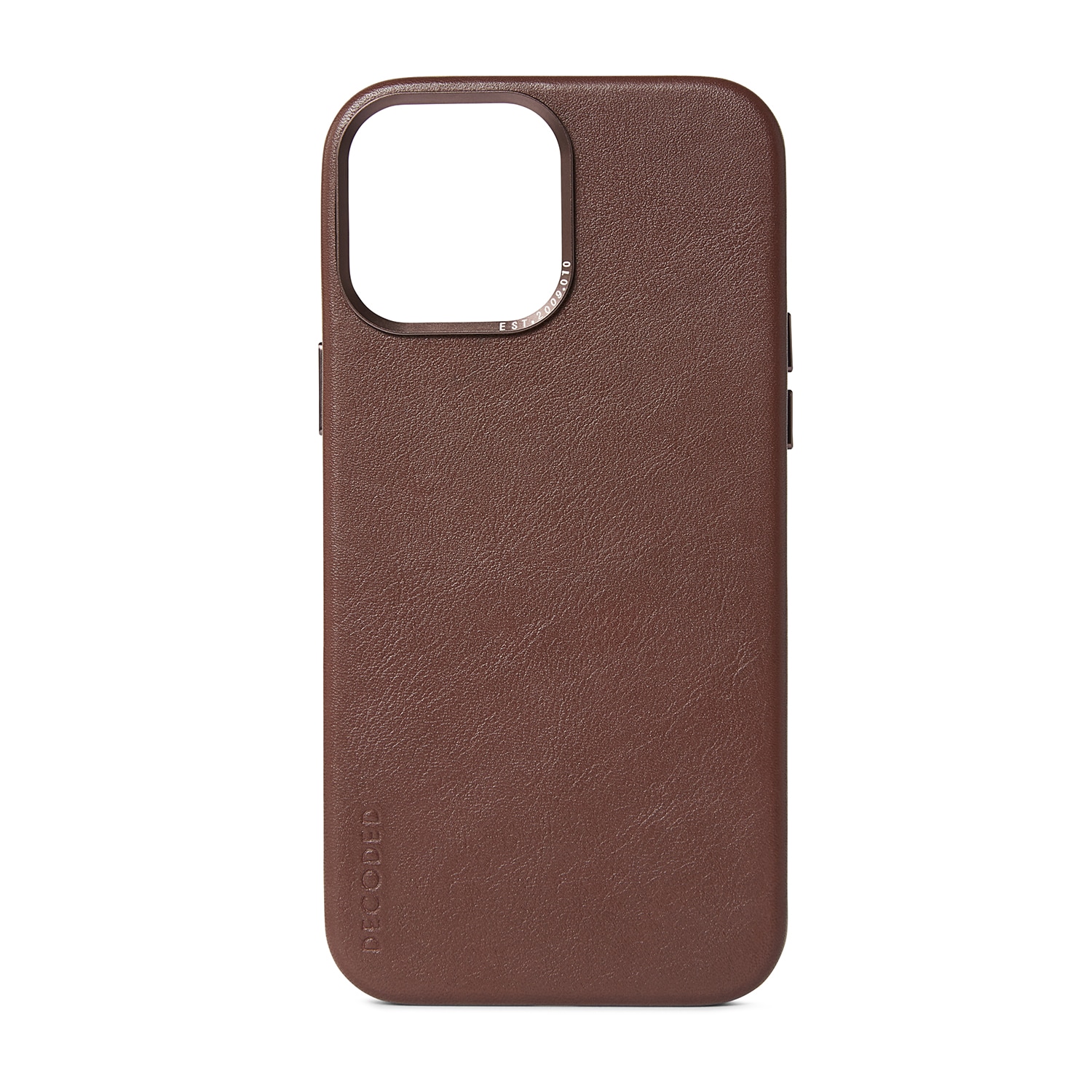 DECODED Smartphone-Hülle »Decoded Leather Backcover iPhone 13 Pro Max«, iPhone 13 Pro Max