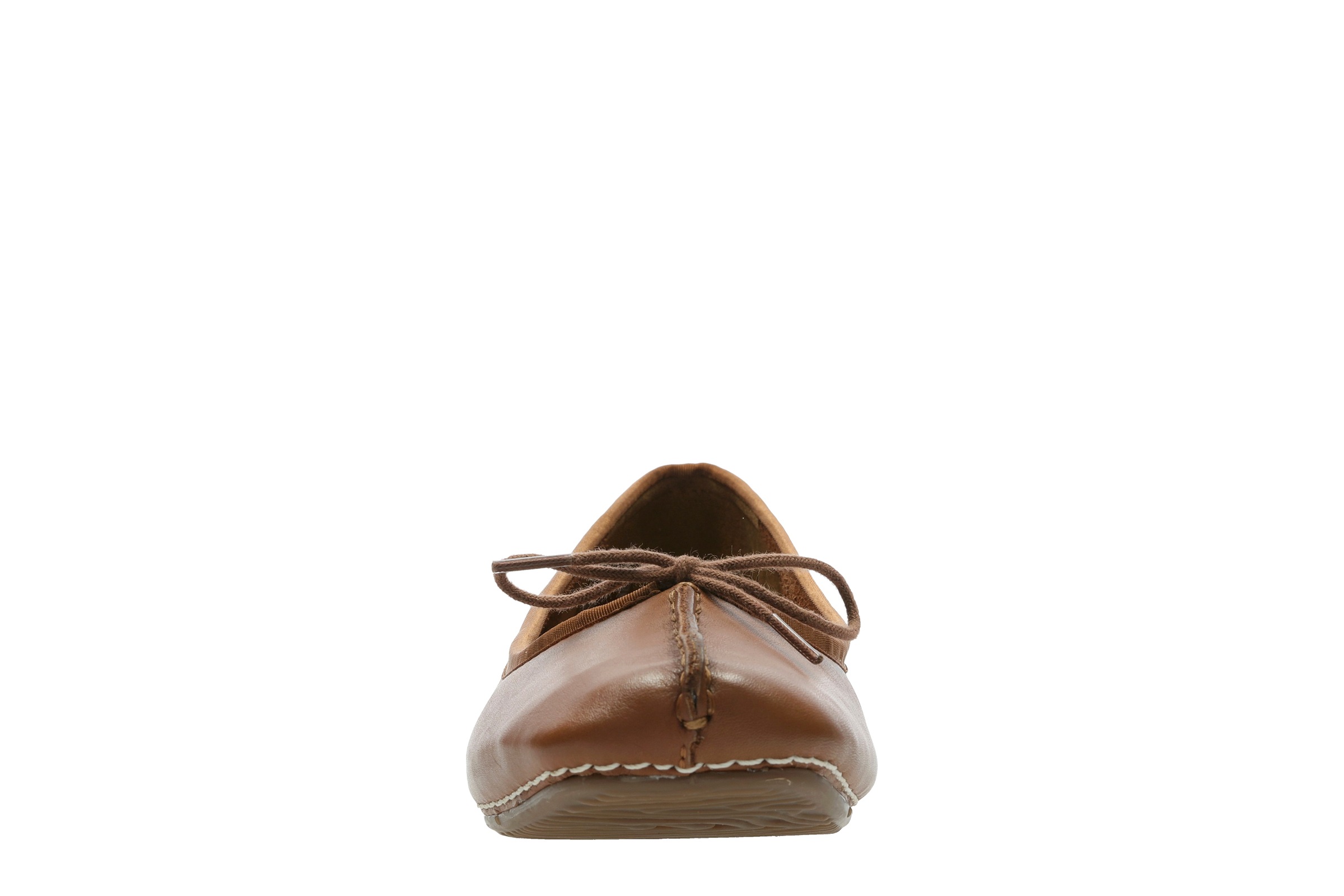 Clarks Ballerina »Freckle Ice«, Slipper, Flats, Flats, Slipper mit Schleifchen