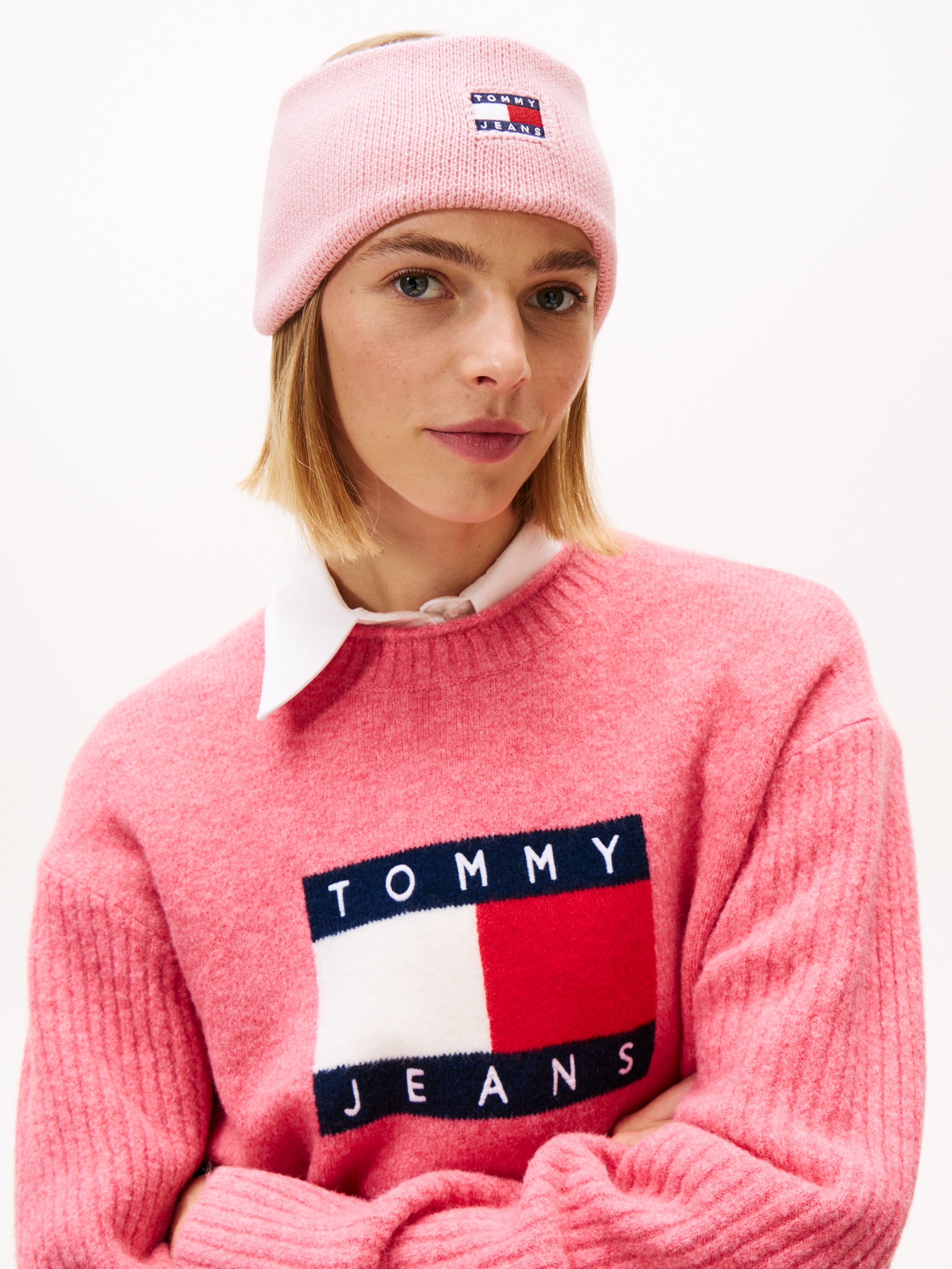 Tommy Jeans Stirnband »TJW HERITAGE CORE«, One Size, gestrickt