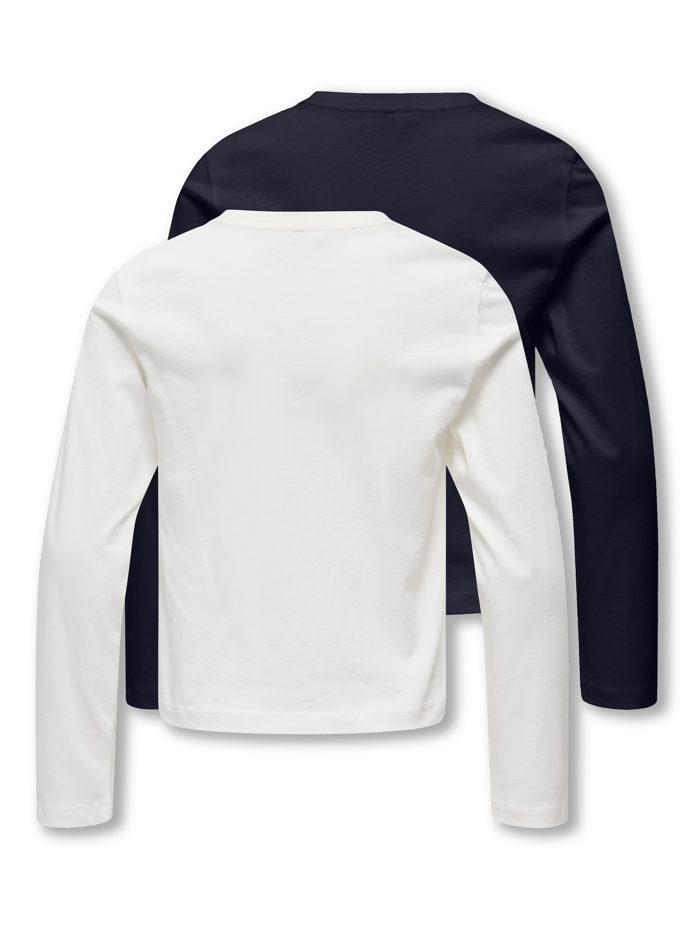 KIDS ONLY Langarmshirt »KOGREX L/S TOP JRS 2-PACK« Packung, 2 Baumwolle, normal geschnitten