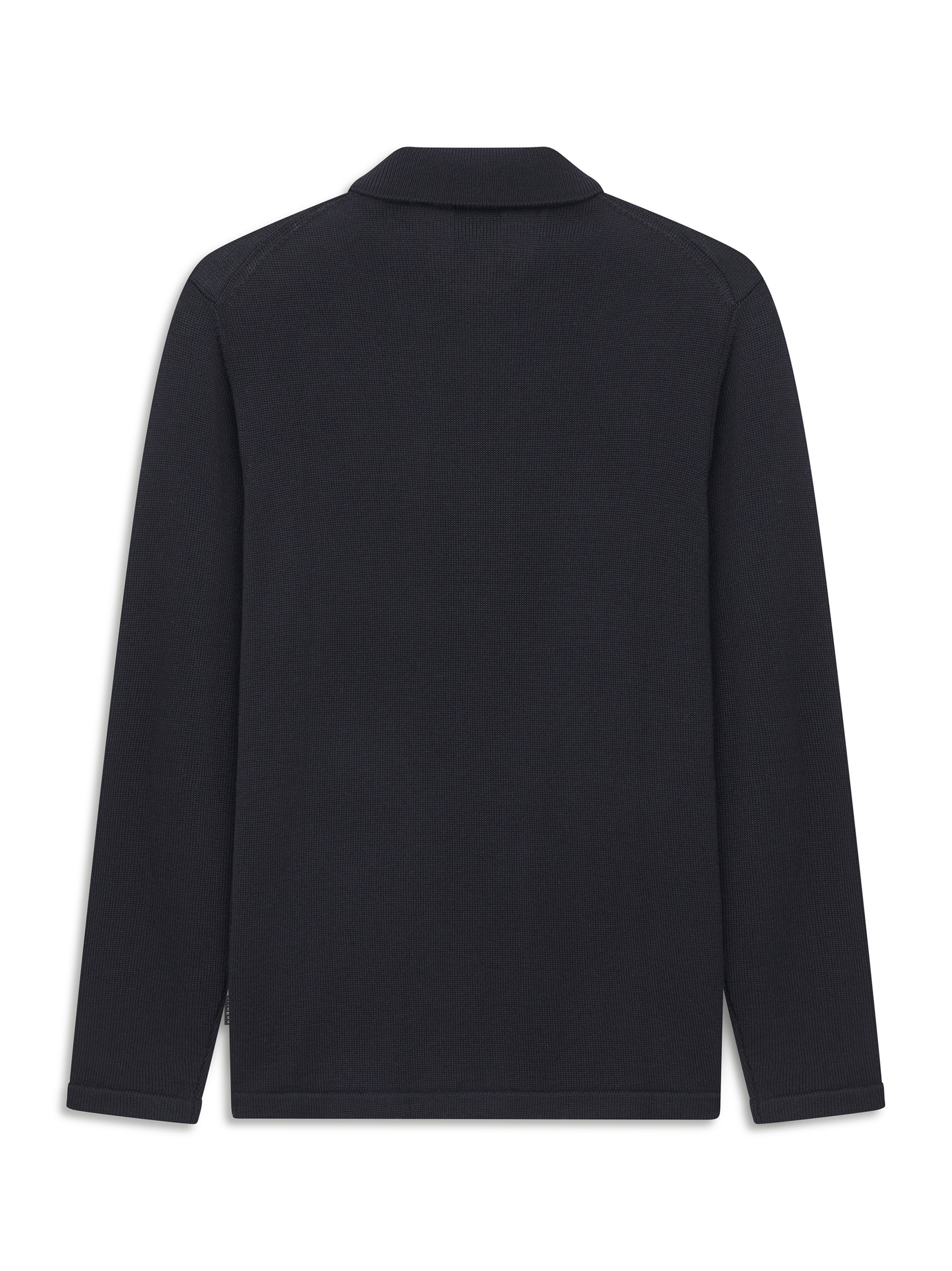 bugatti Strickjacke »Regular Fit« Regular Fit Wollmix Umlegekragen