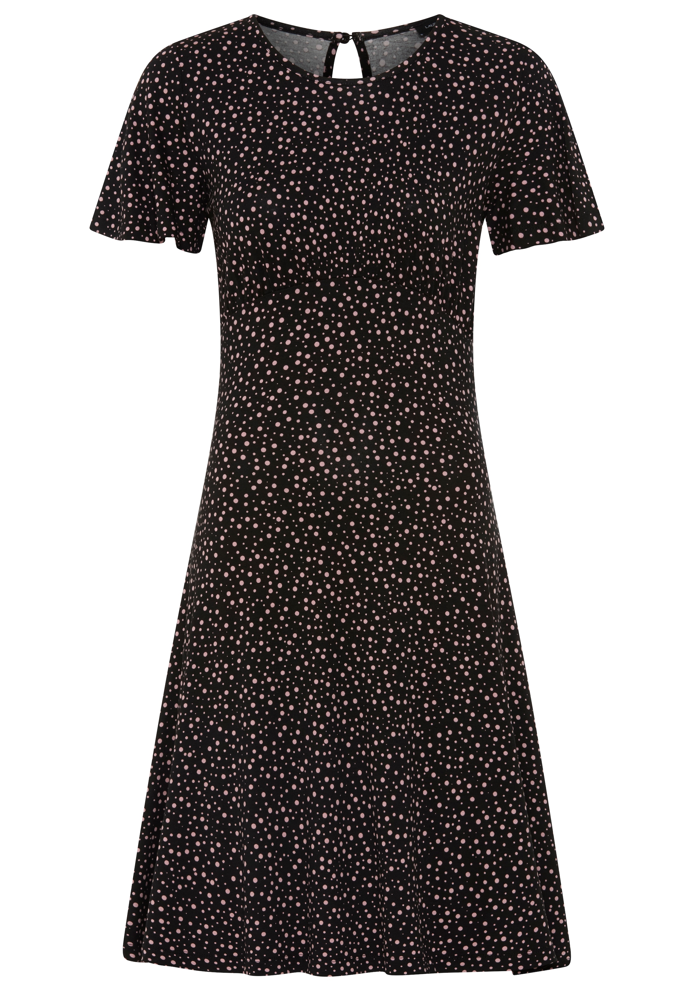 Laura Scott Jerseykleid kurzes Kleid,  femininer Look,  aus Single-Jerseystoff,  halbarm