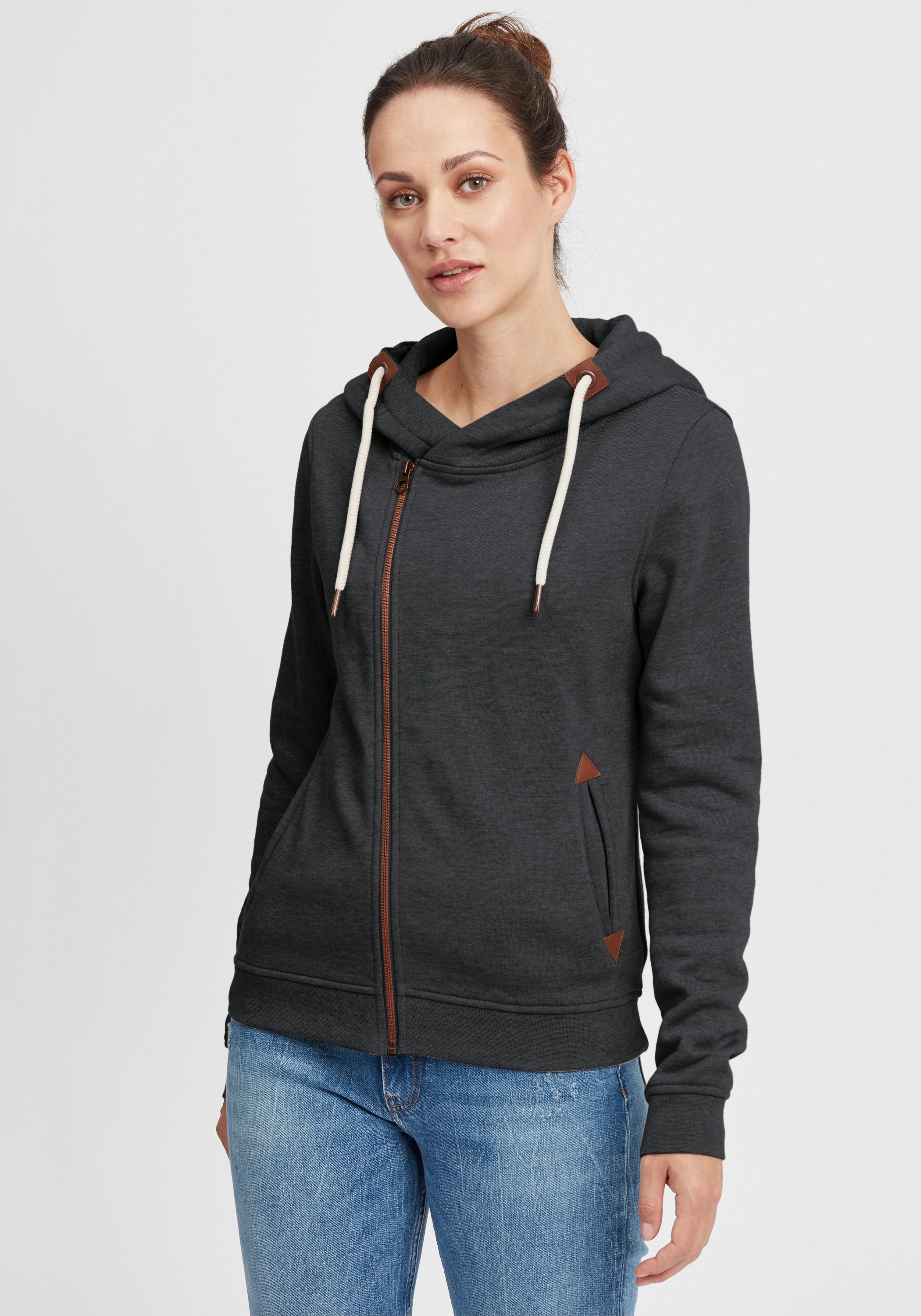 OXMO Kapuzensweatjacke »Kapuzensweatjacke OXVicky«