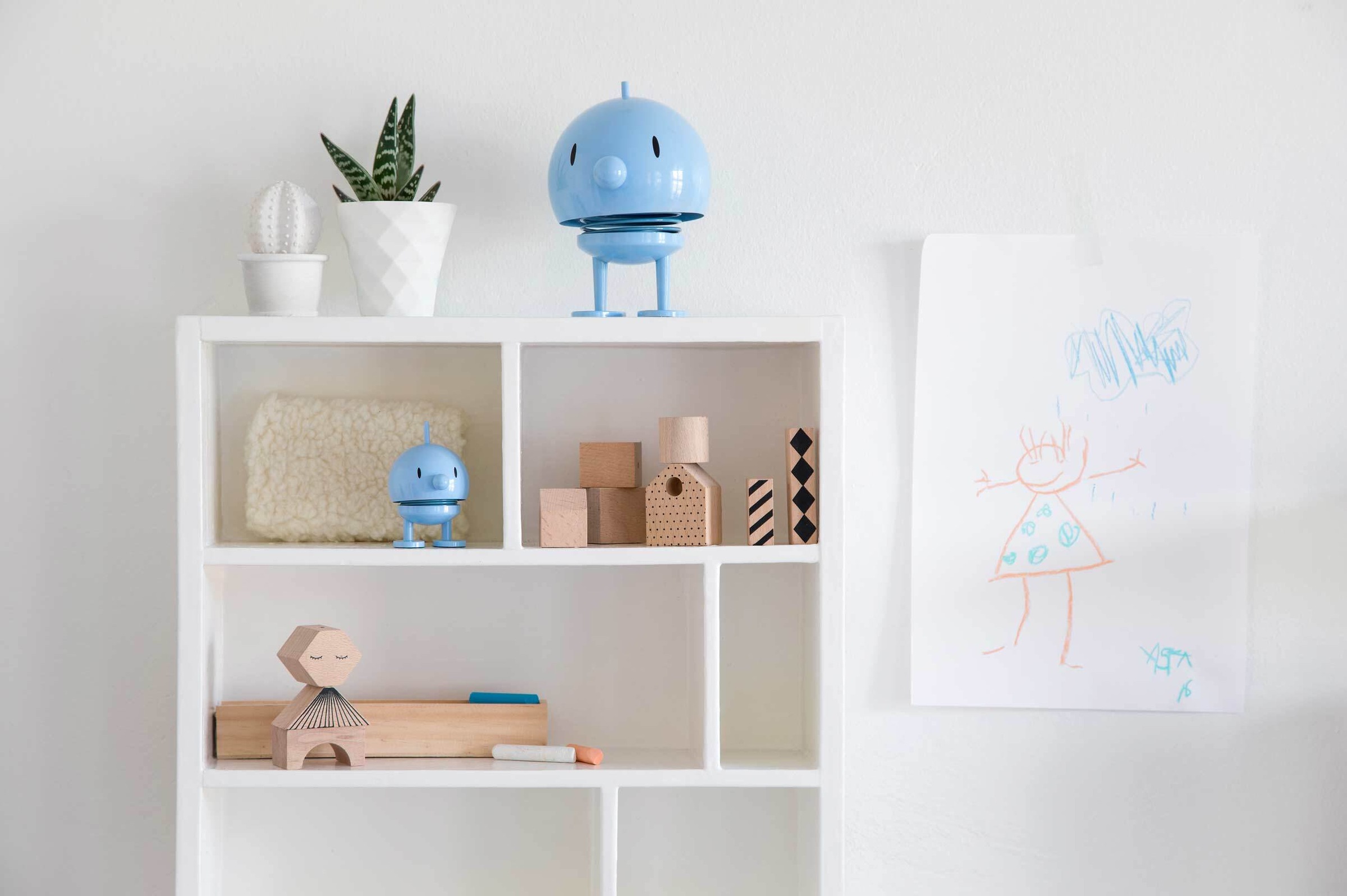 HOPTIMIST Dekofigur »Dekofigur Bumble S 7,6 cm hellblau«