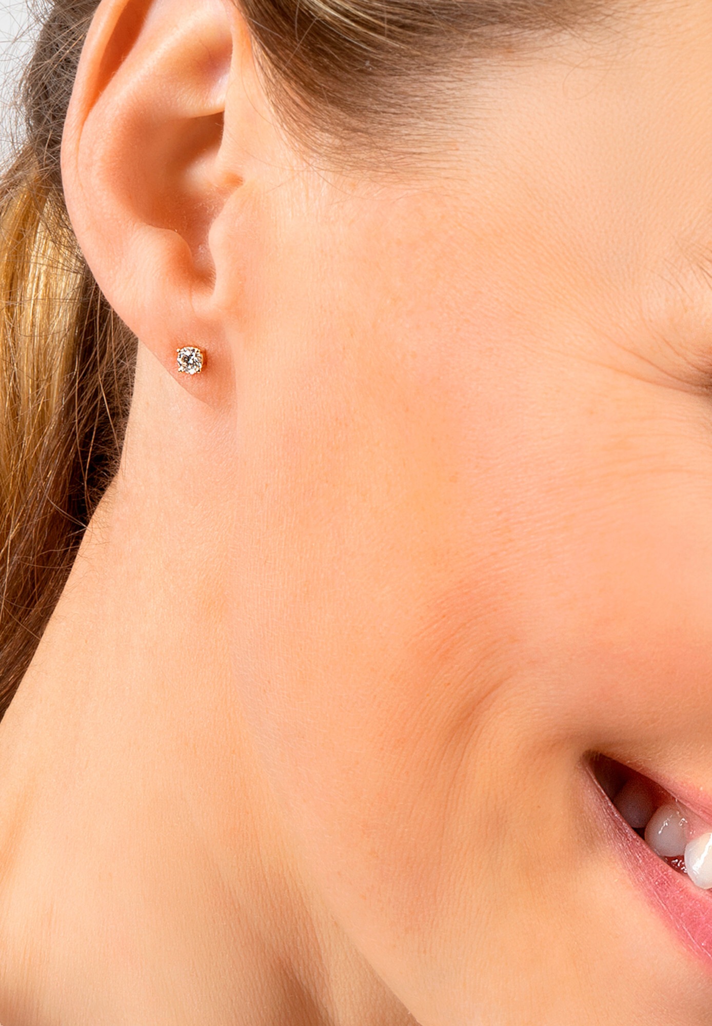 ONE ELEMENT Paar Ohrstecker »0.40 ct Diamant Brillant Ohrringe  Ohrstecker aus 585 Gelbgold«