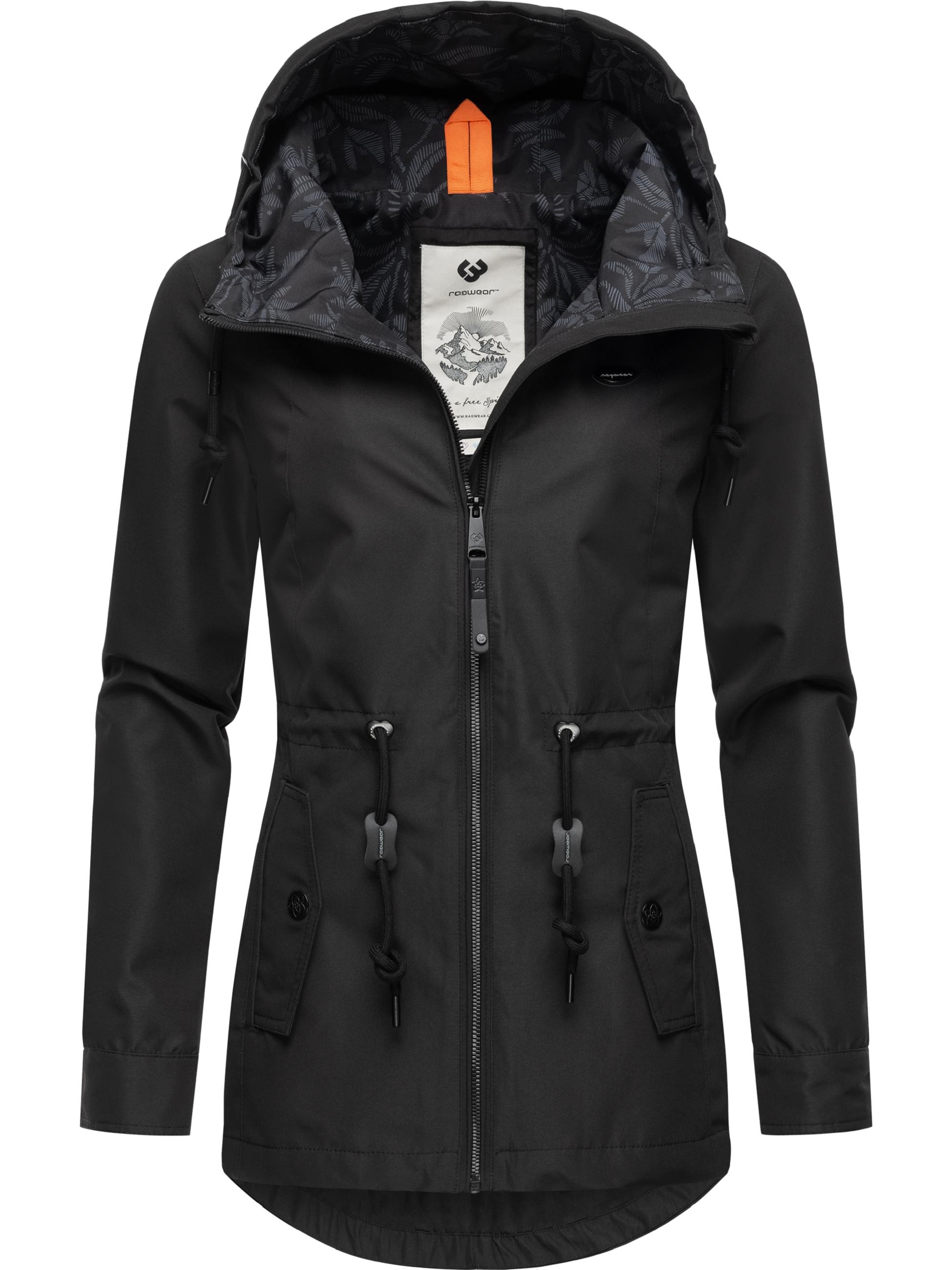 Ragwear Outdoorjacke »Übergangsjacke Monadis«, mit Kapuze, Leichte Damen Übergangsjacke mit...