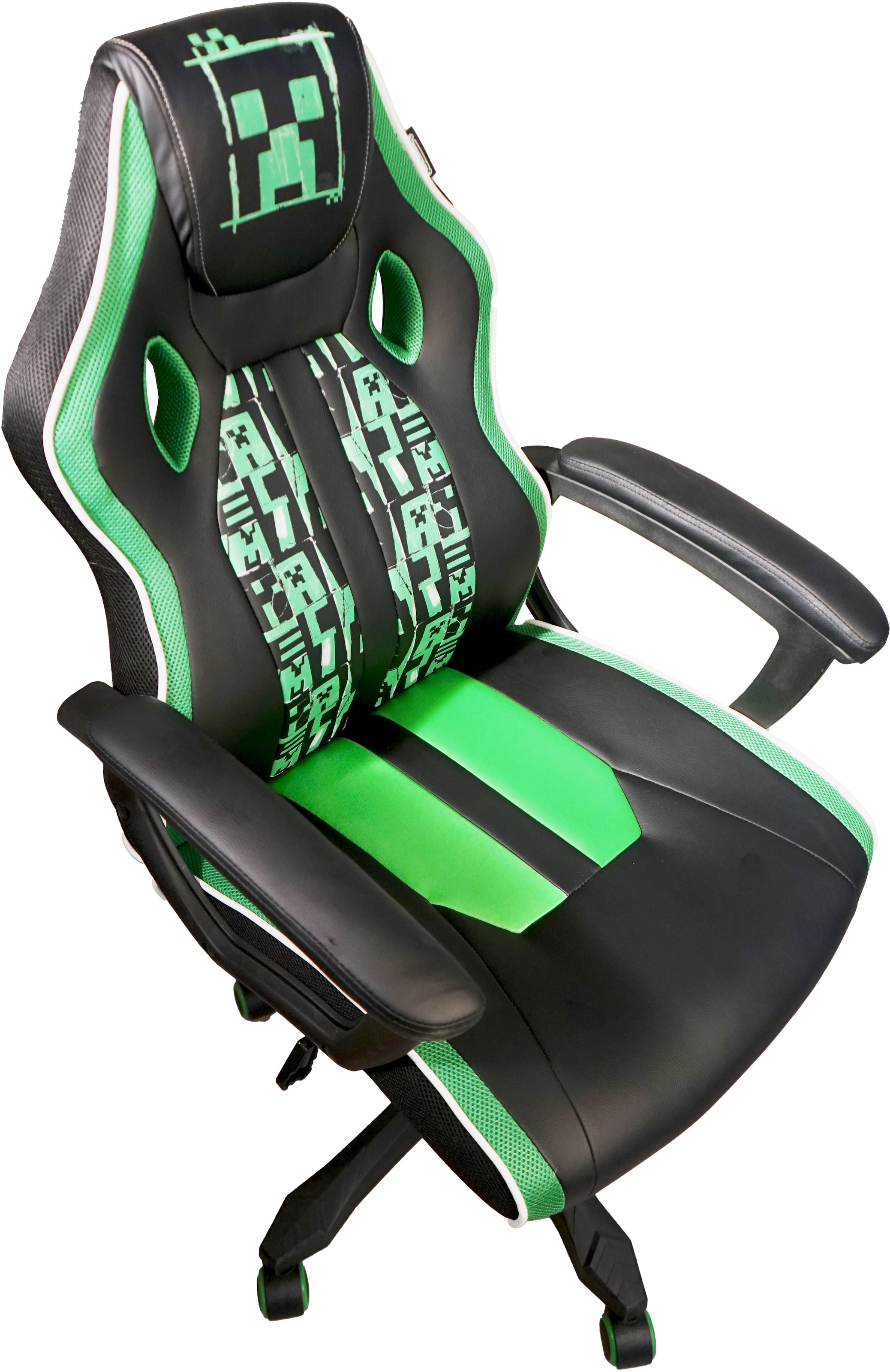 Phoenix Gaming-Stuhl () 1 Stk.grüne Absetzungen, Racing Chair