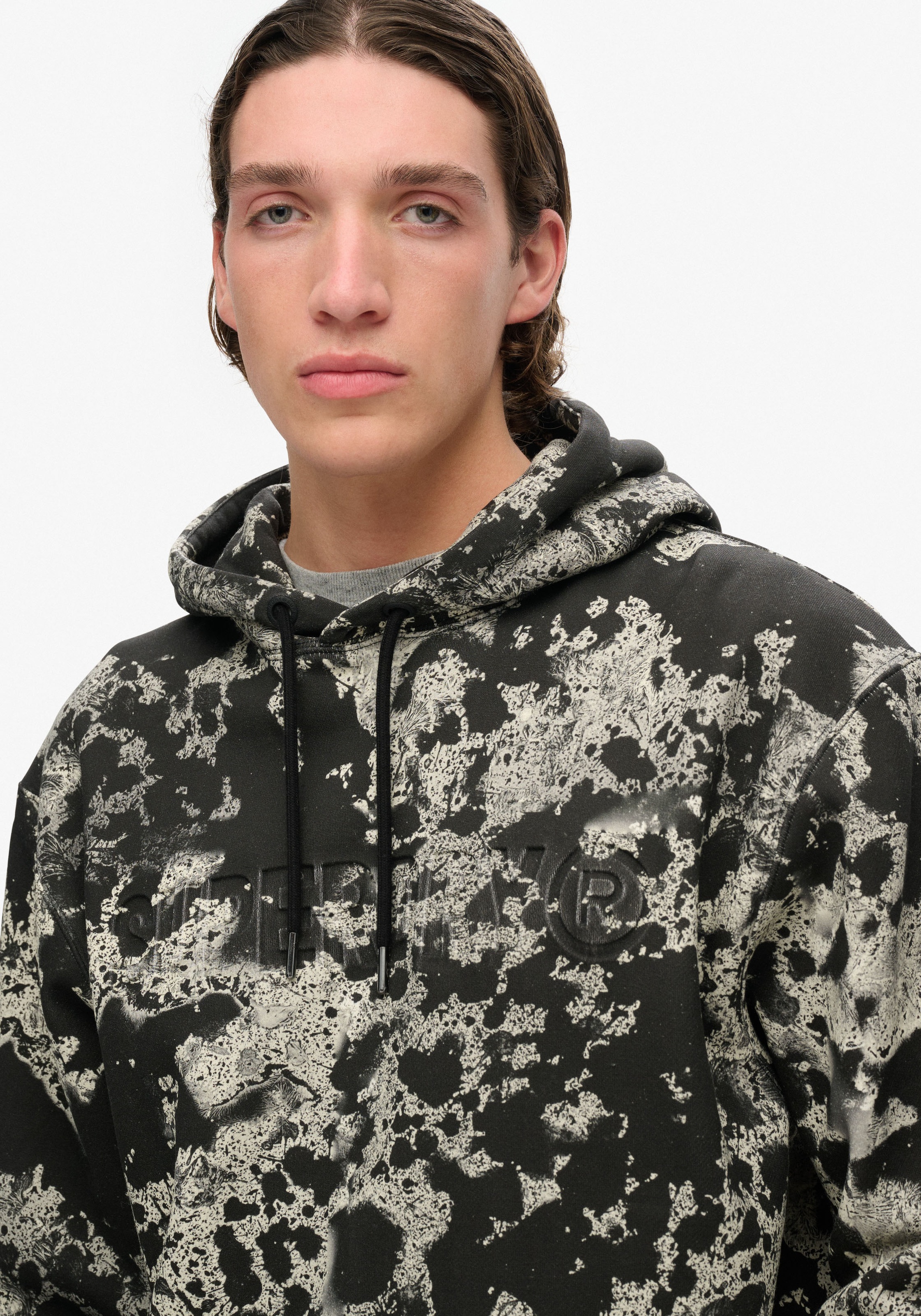 Superdry Kapuzensweatshirt »UTILITY CAMO LOGO LOOSE HOOD«