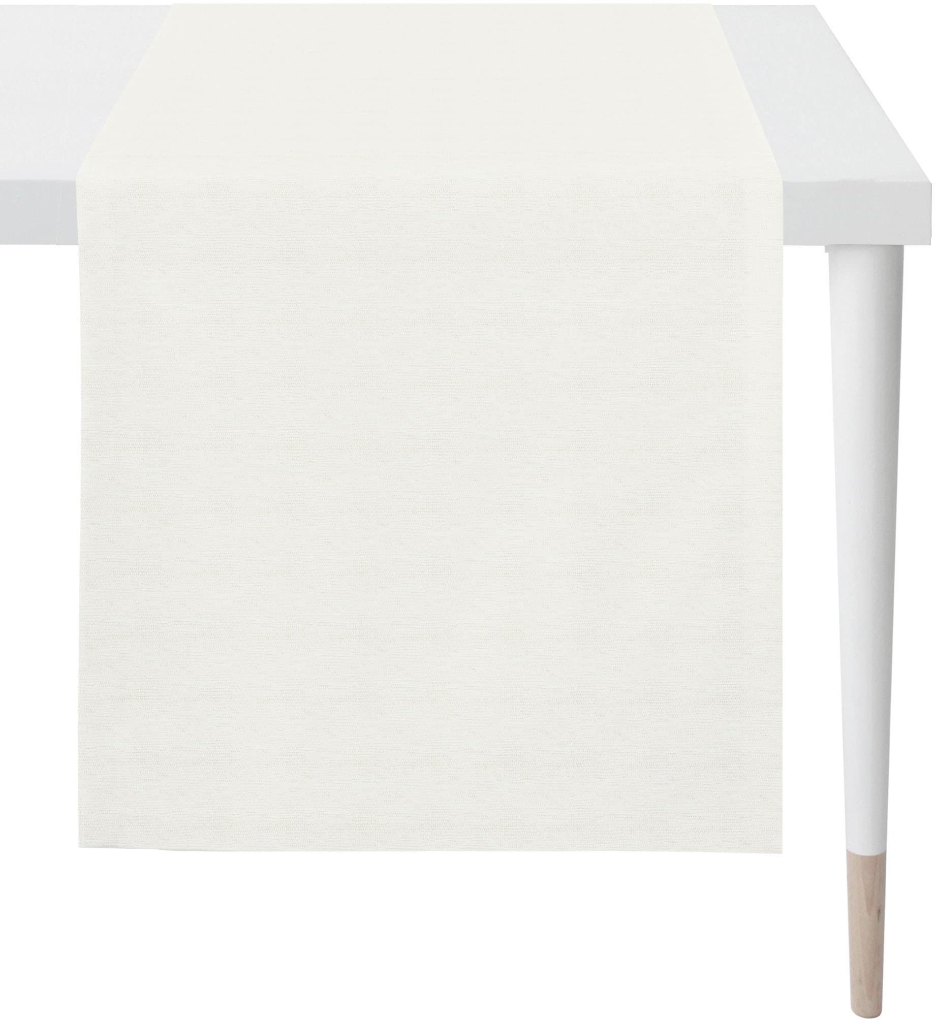 APELT Tischläufer "3900 Uni / OUTDOOR, Sommerdeko, Sommer" mit Fleckschutz