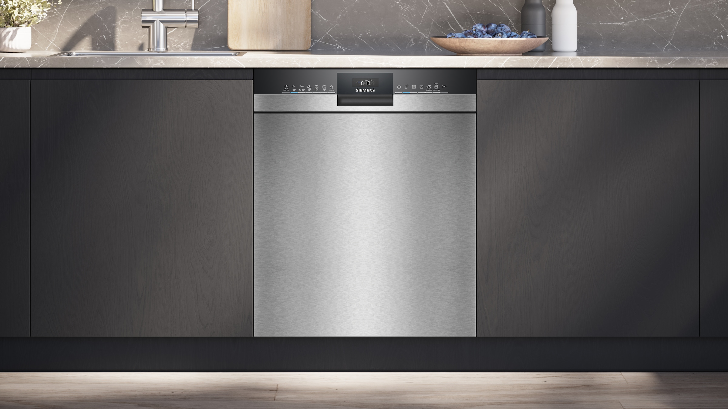 SIEMENS Unterbaugeschirrspüler iQ300 »SN43ES06VE«, 14 Maßgedecke