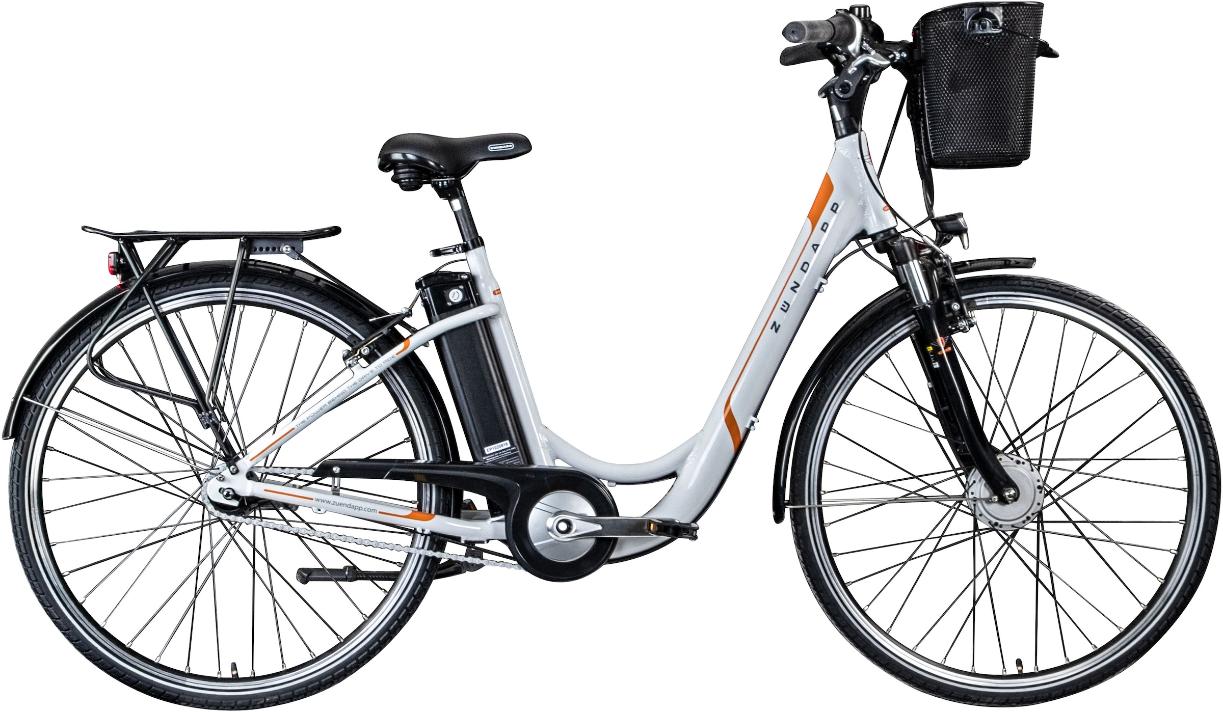 Zündapp E-Bike »Z517«, 7 Gang, Shimano, Frontmotor 250 W, Pedelec, Elektrofahrrad für Damen u. Herren, Cityrad