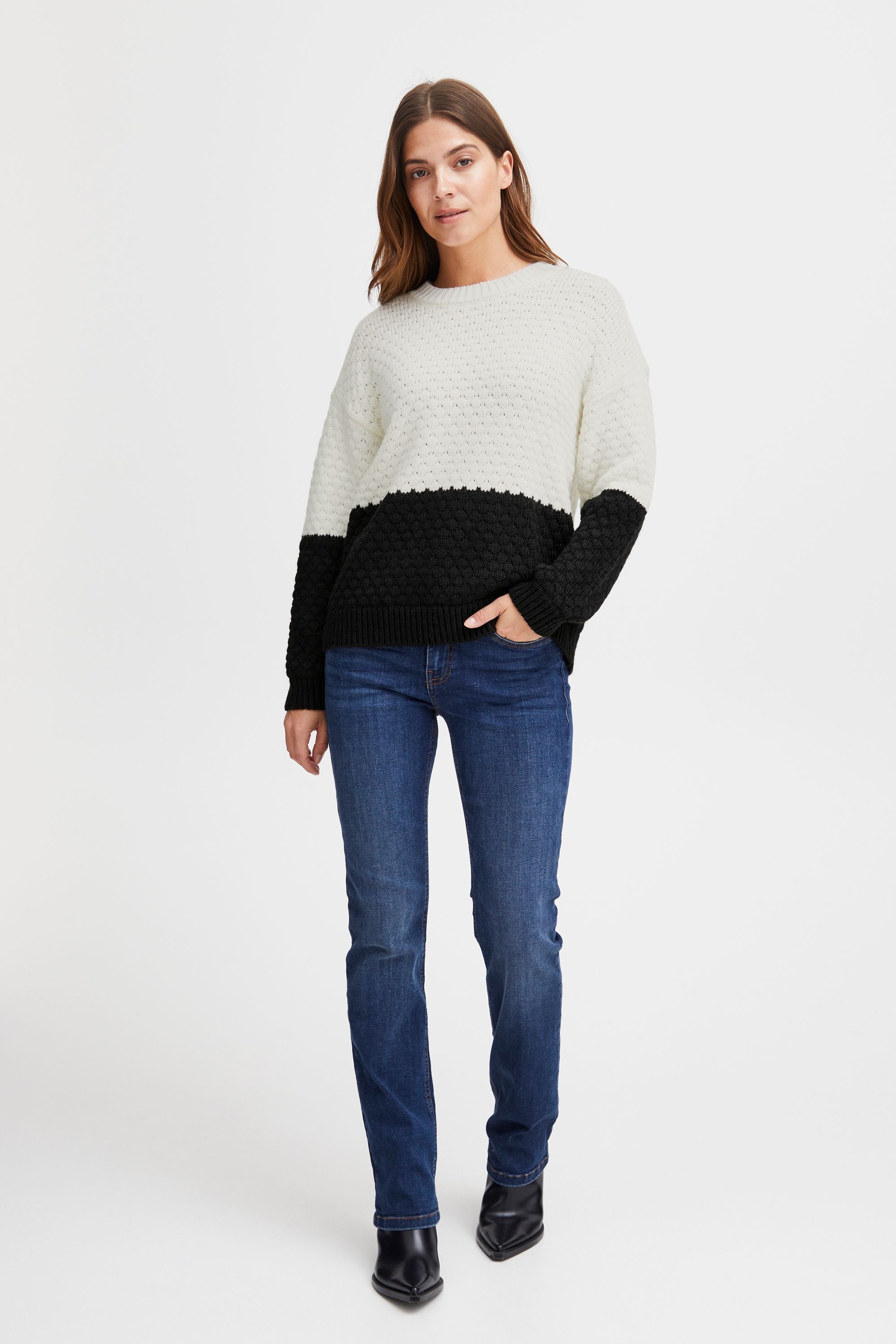 fransa Strickfleece-Pullover »Strickpullover FRLindsy«