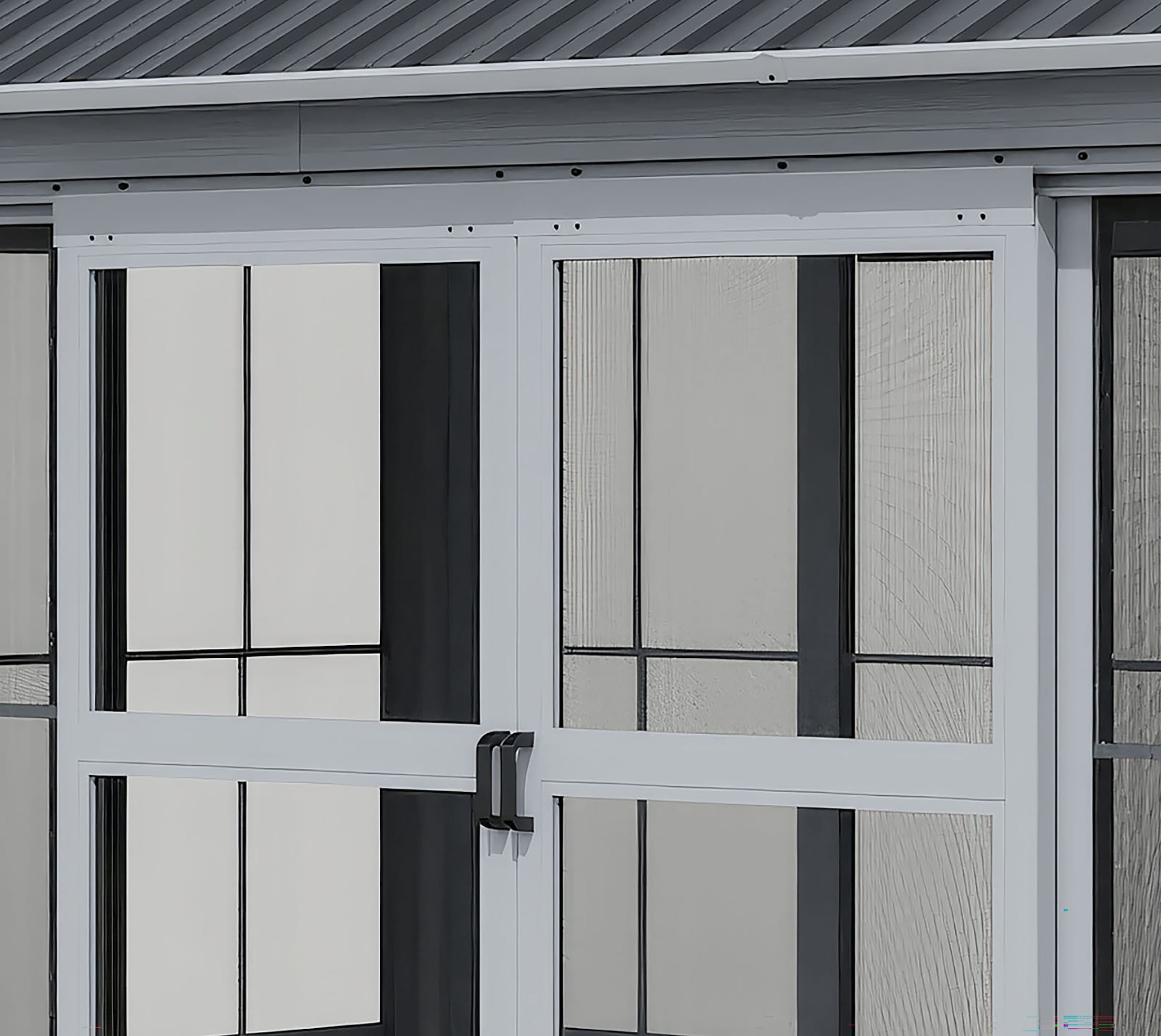 Sojag Pavillon »Olan 1017 Grau -Schwarz« 310x529,5x291cm