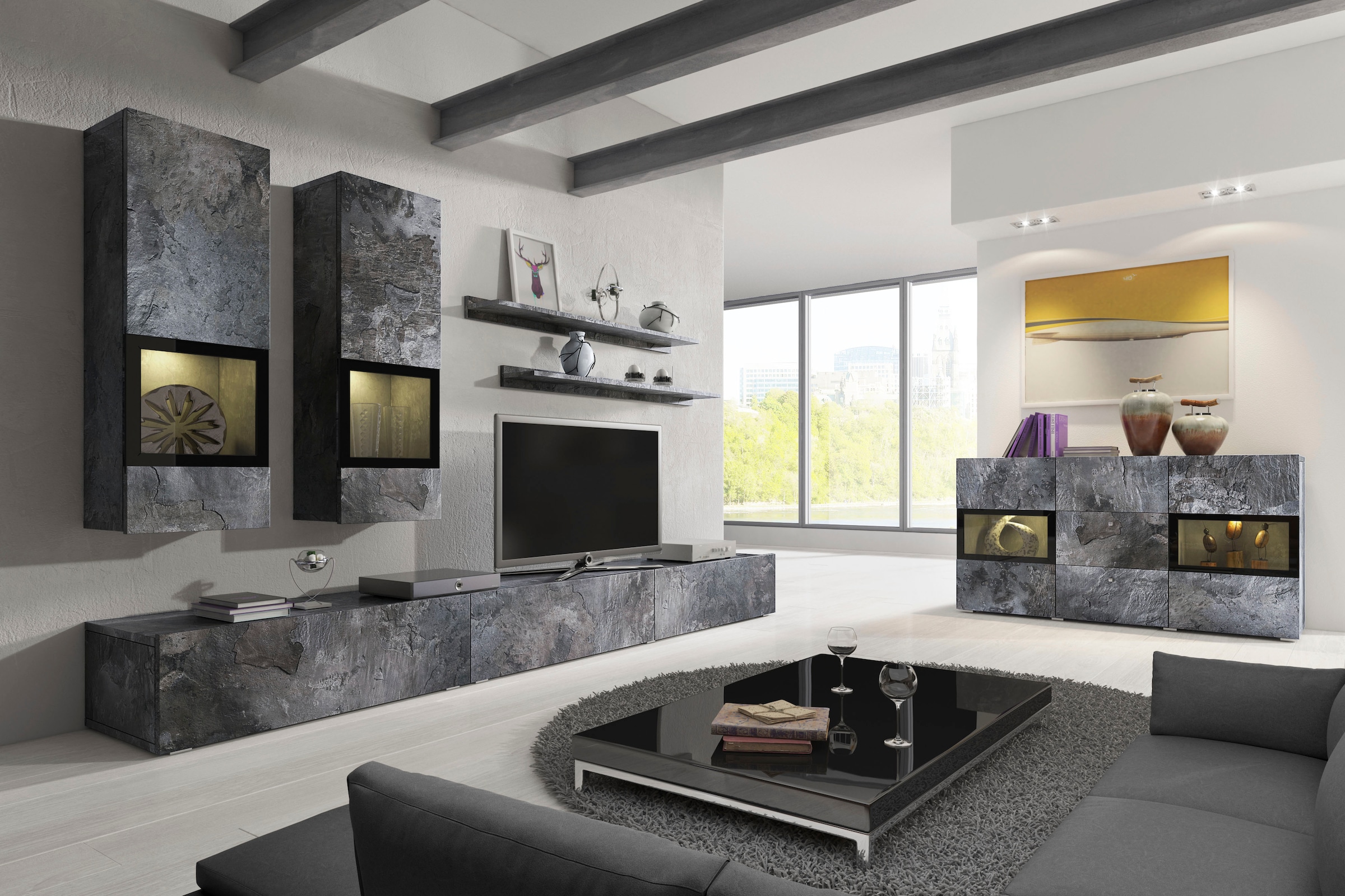 INOSIGN Sideboard »Baros«, Breite 132 cm